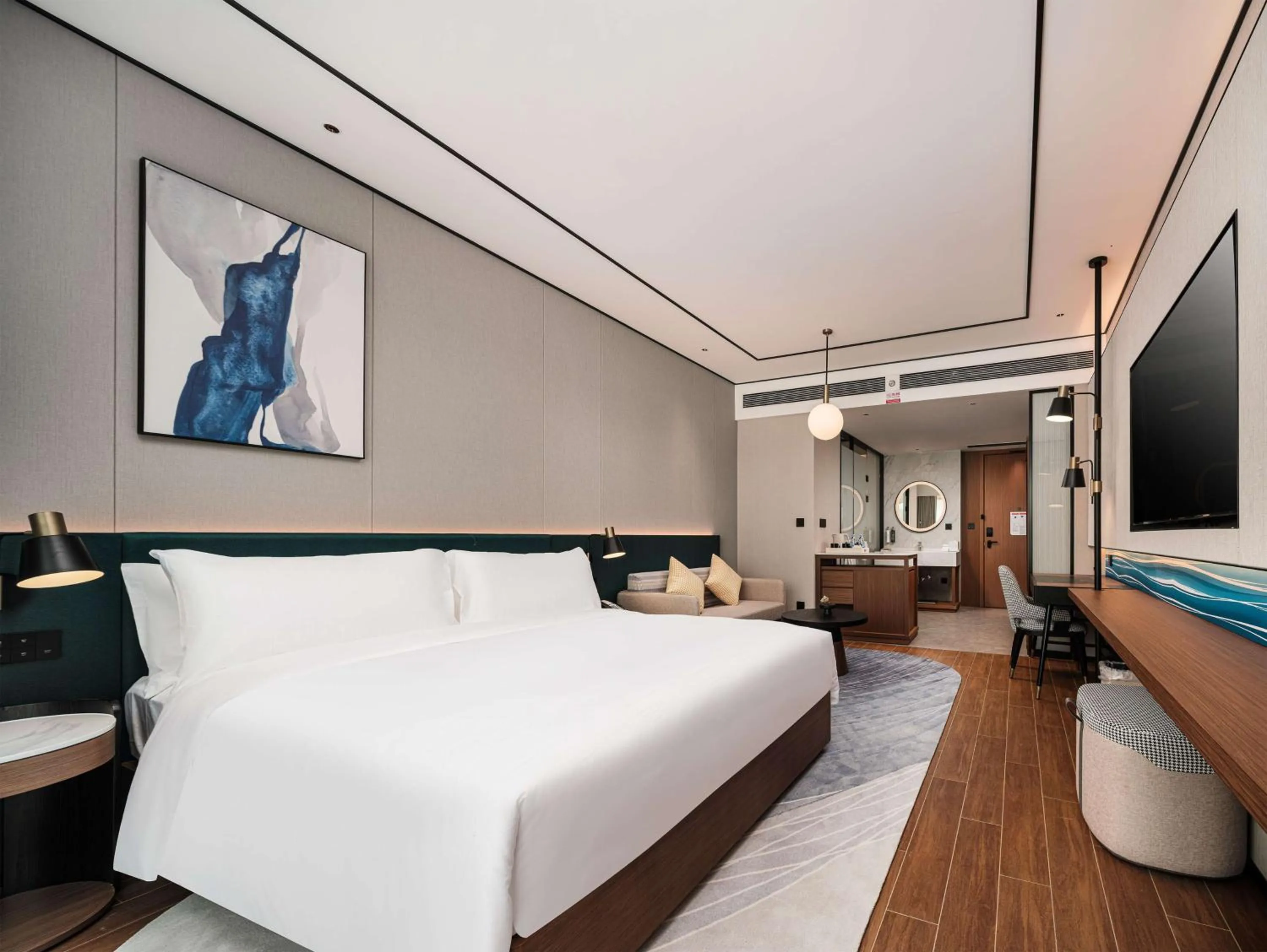 Bed in Hilton Garden Inn Anqing Susong