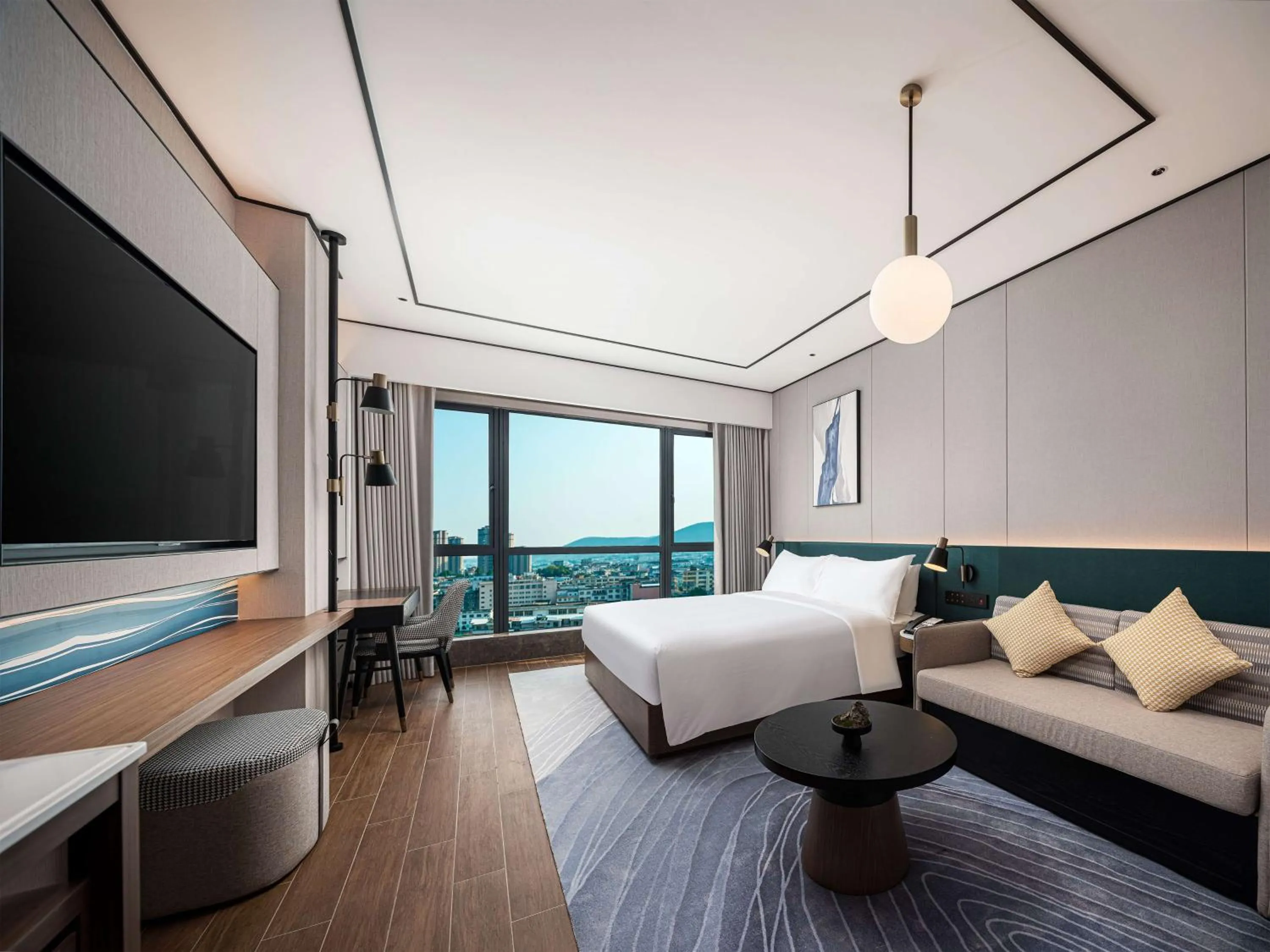 Bed in Hilton Garden Inn Anqing Susong