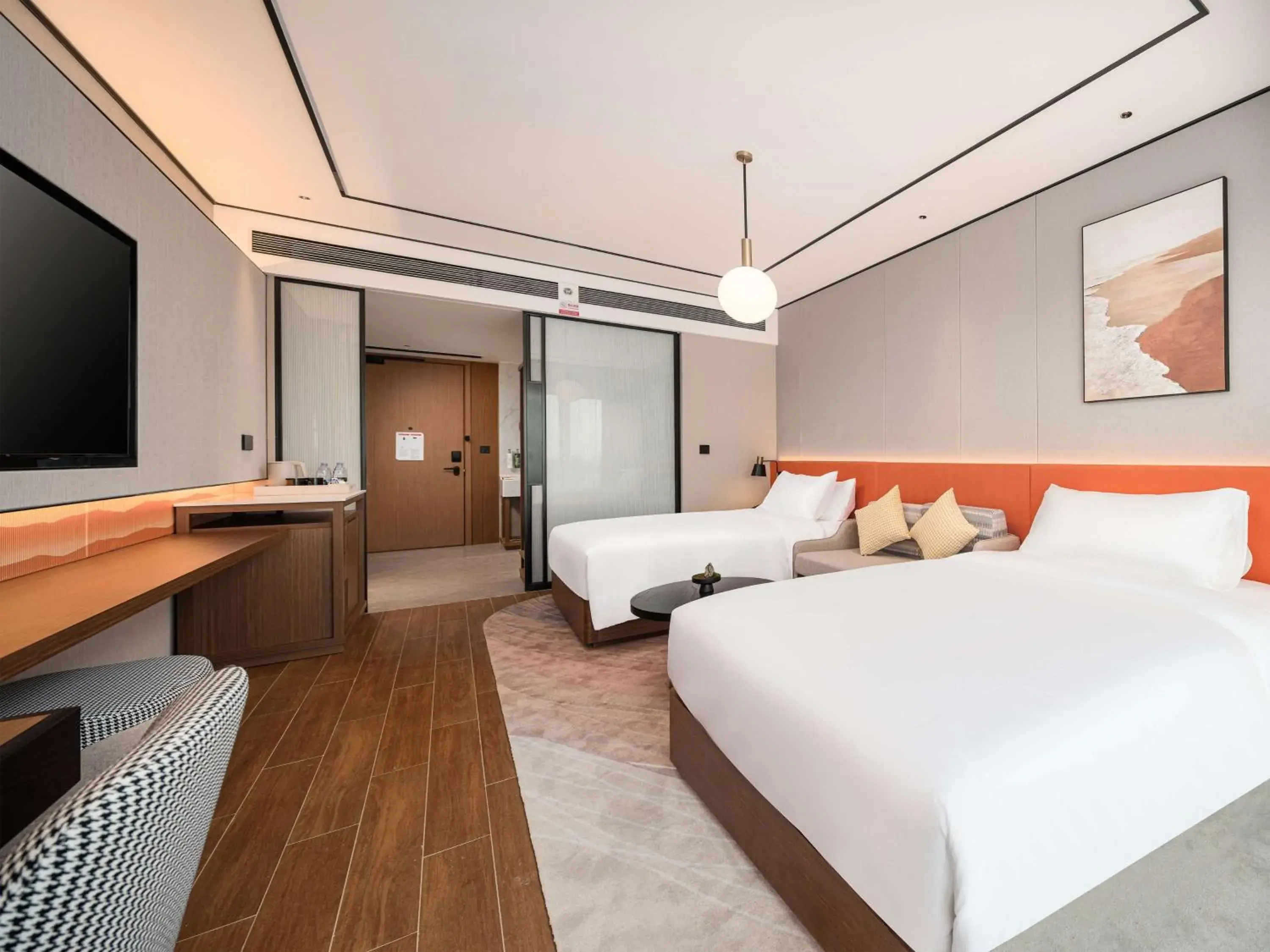 Twin Room in Hilton Garden Inn Anqing Susong Twin Room in Hilton Garden Inn Anqing Susong