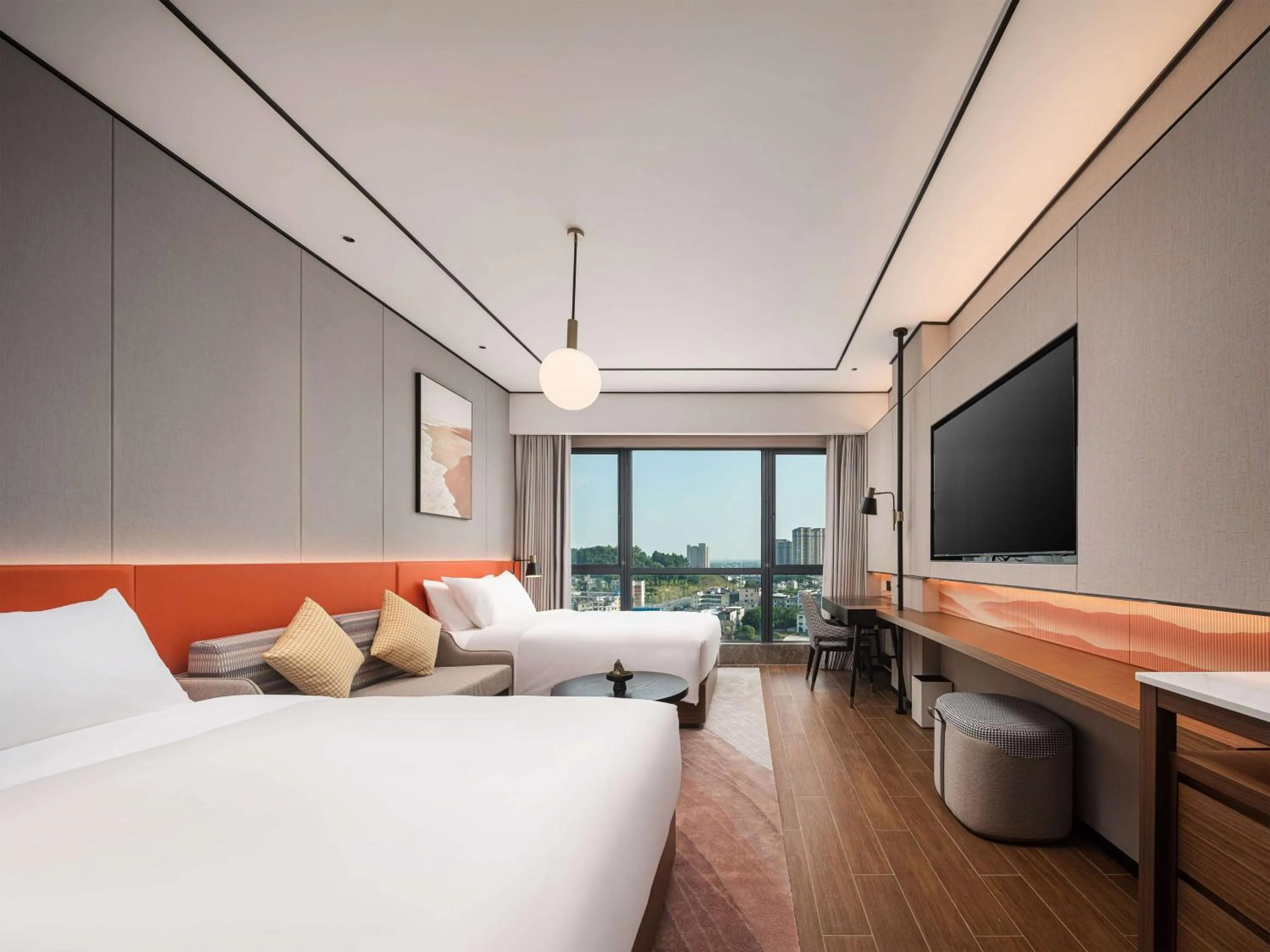 Bed in Hilton Garden Inn Anqing Susong