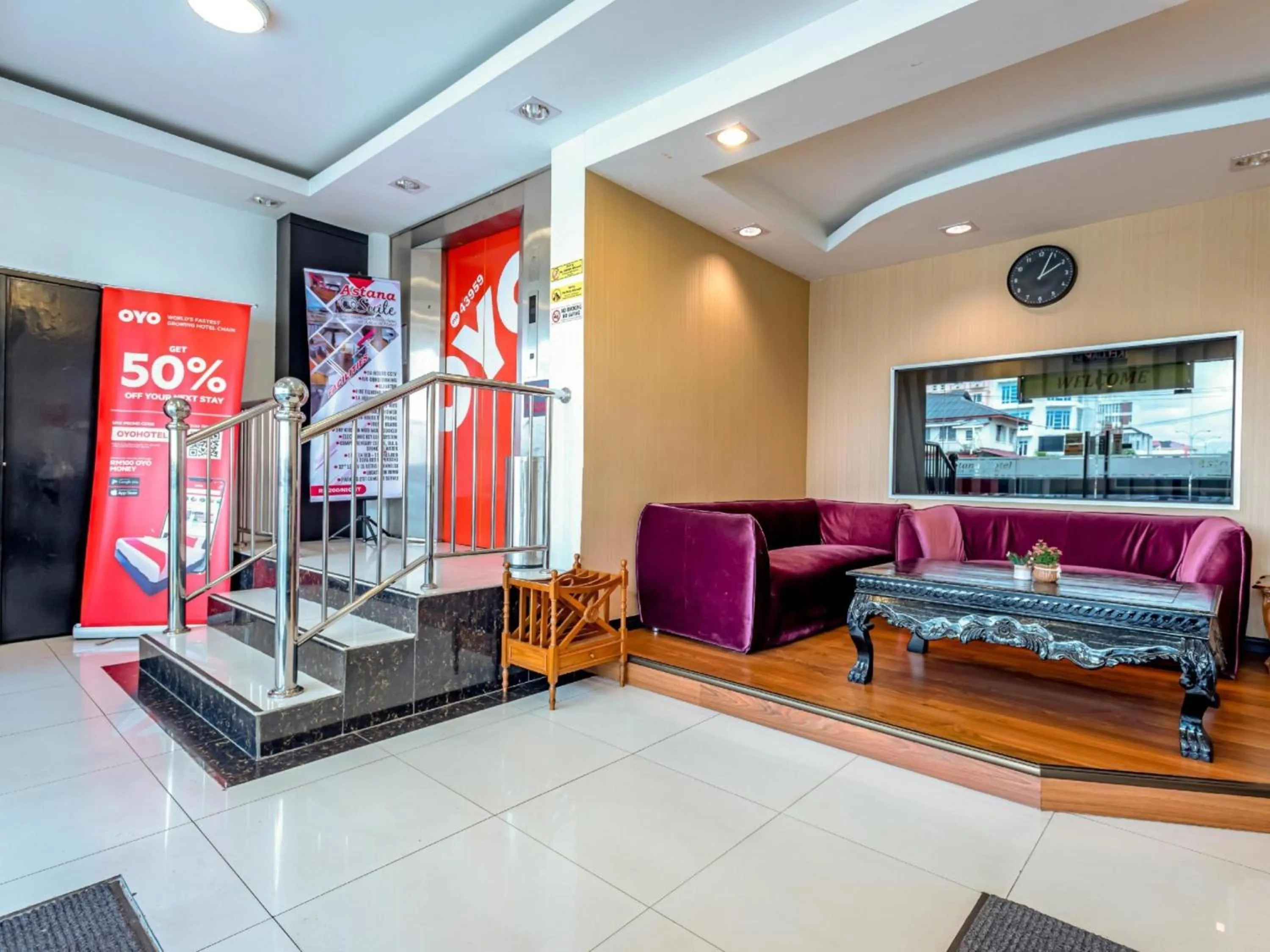 Lobby or reception in Hotel O Astana Hotel