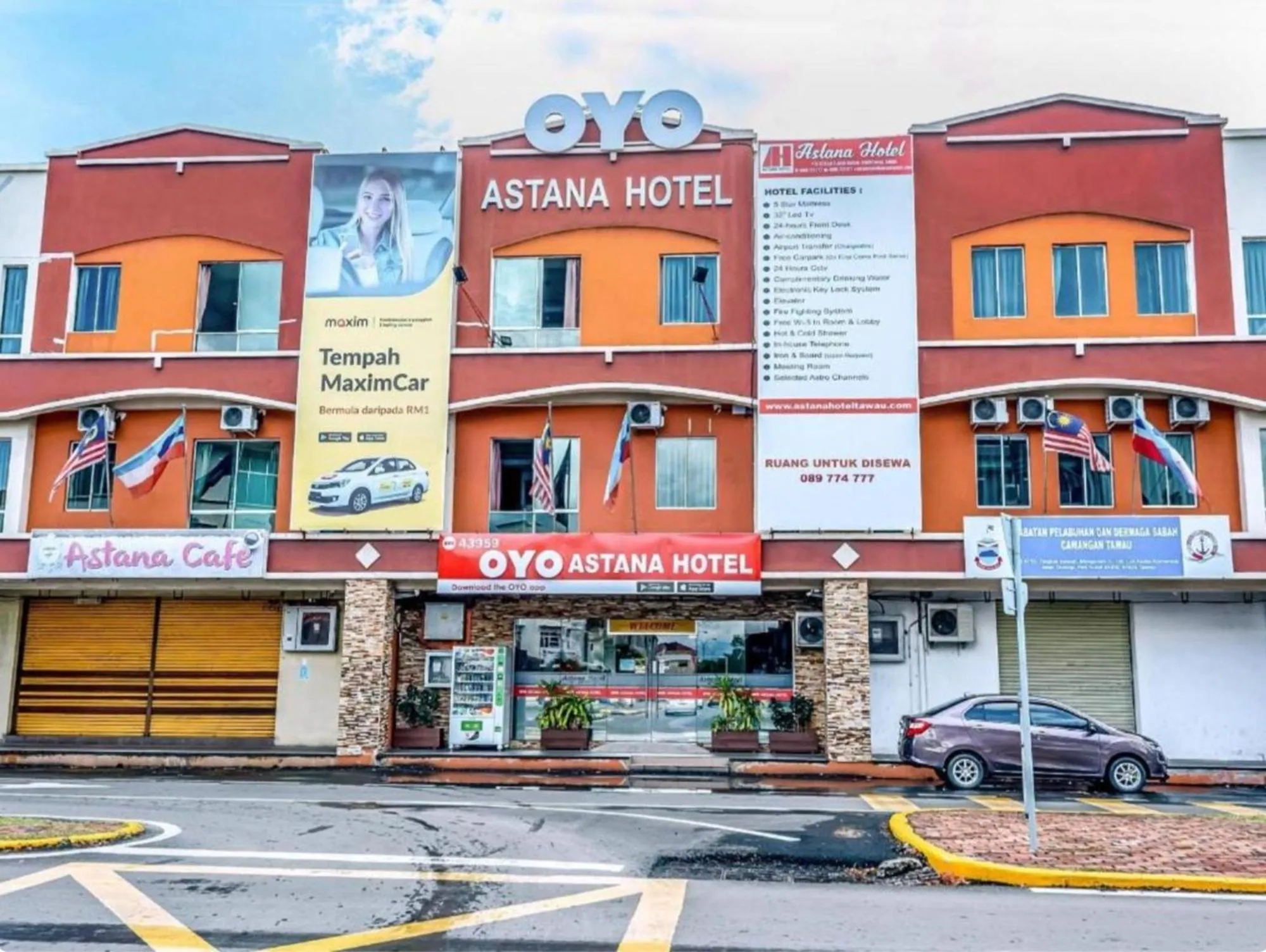 Facade/entrance in Hotel O Astana Hotel