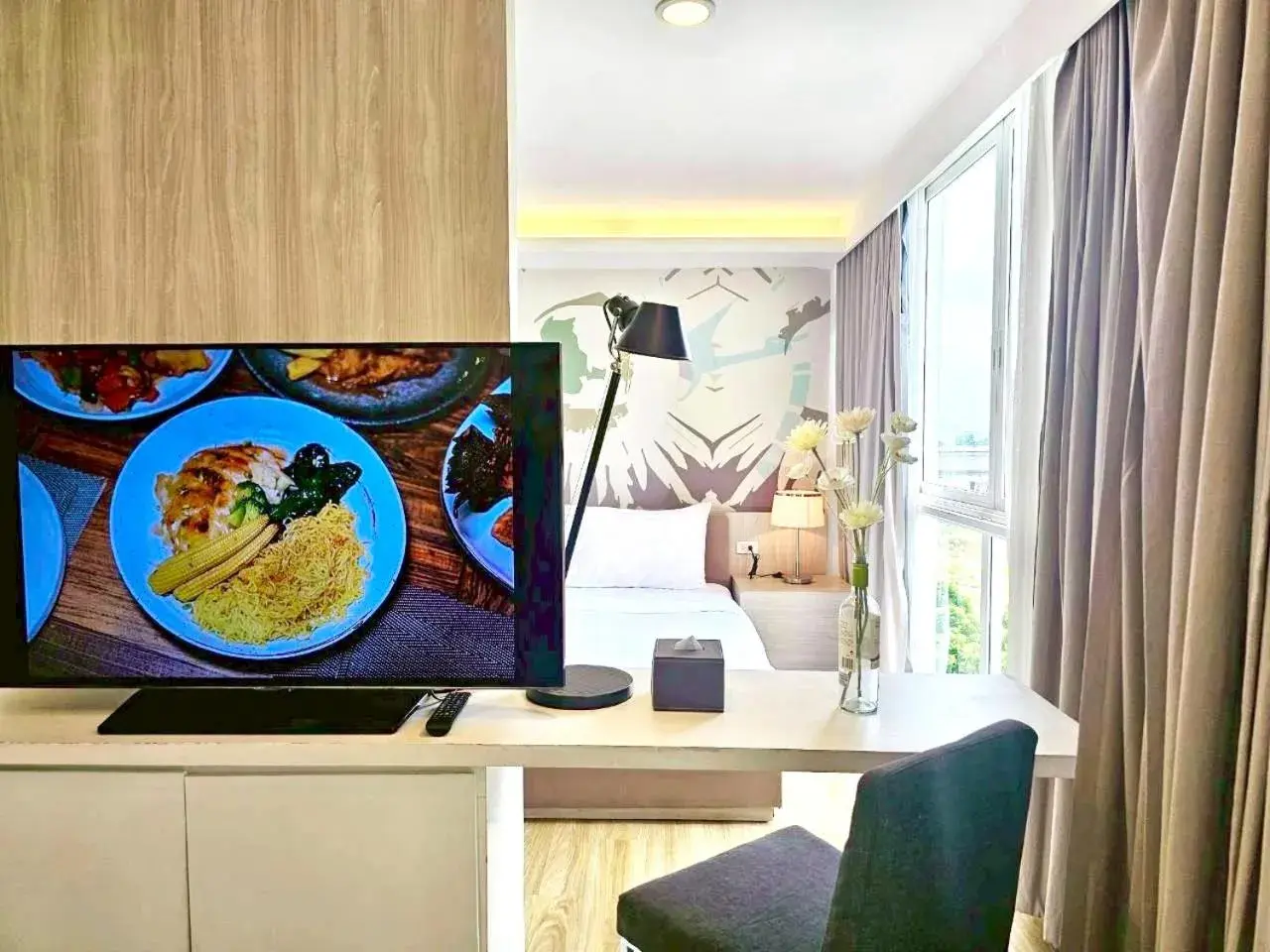 Deluxe Double or Twin Room with Balcony in The Idle Hotel and Residence Deluxe Double or Twin Room with Balcony in The Idle Hotel and Residence