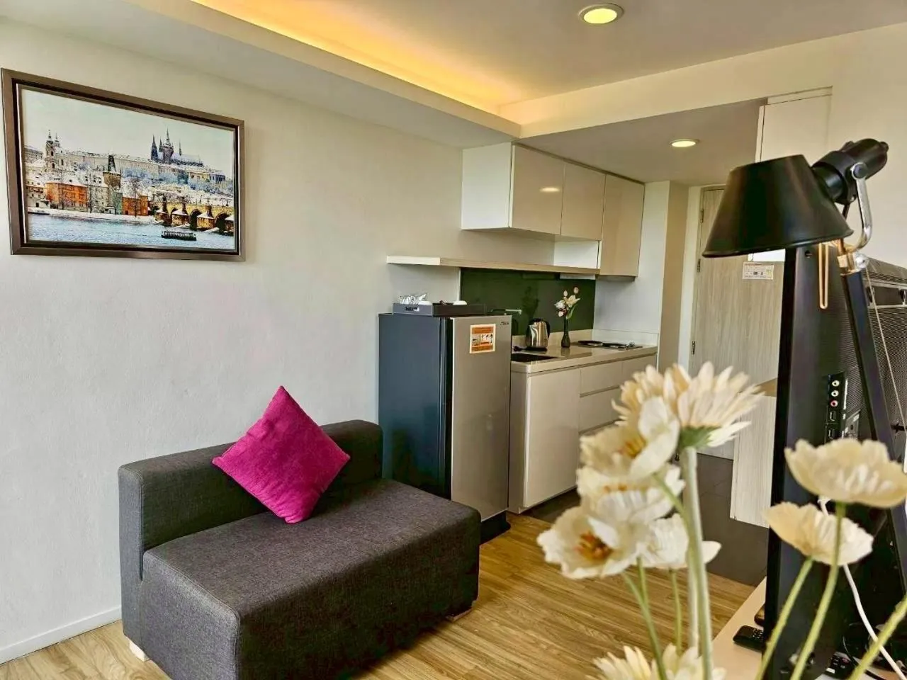 Living room in The Idle Hotel and Residence