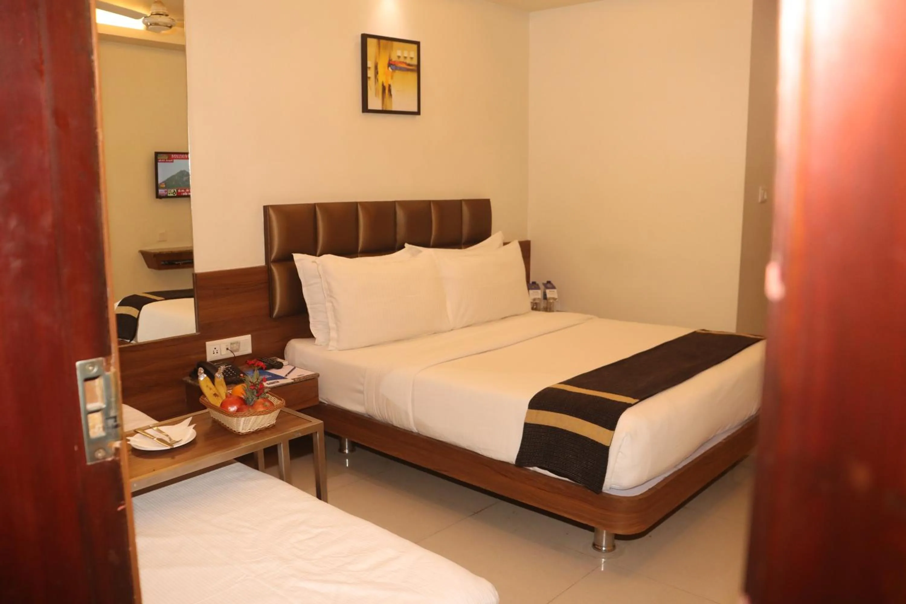 Bed in Kyriad Hotel Indore by OTHPL