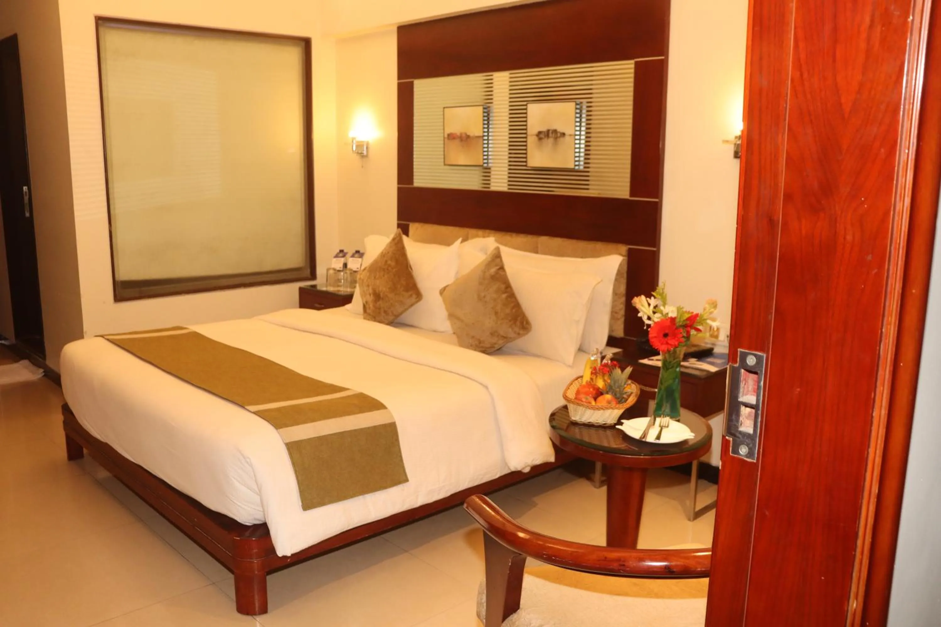 Bed in Kyriad Hotel Indore by OTHPL