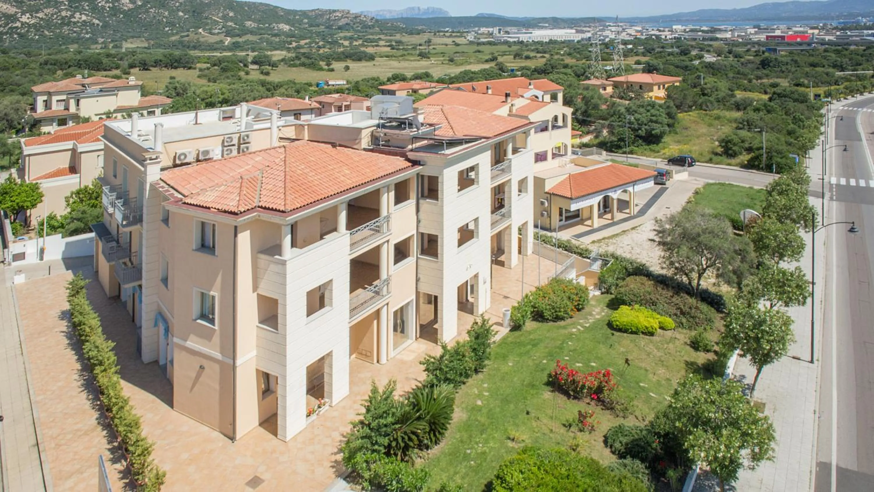 Bird's eye view in Olbia City Hotel & Spa