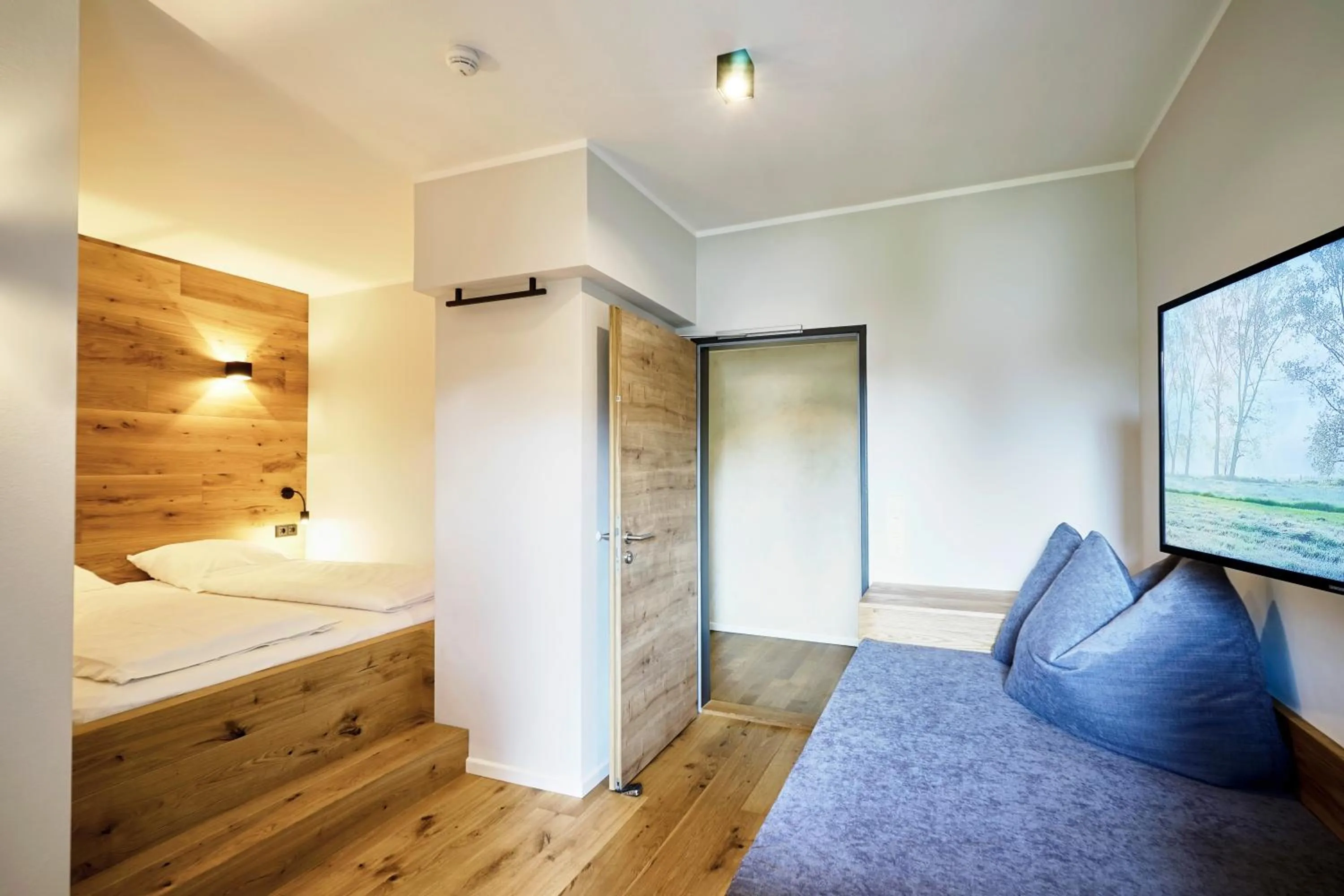 Bed in Gasthof Neuwirt Unterföhring