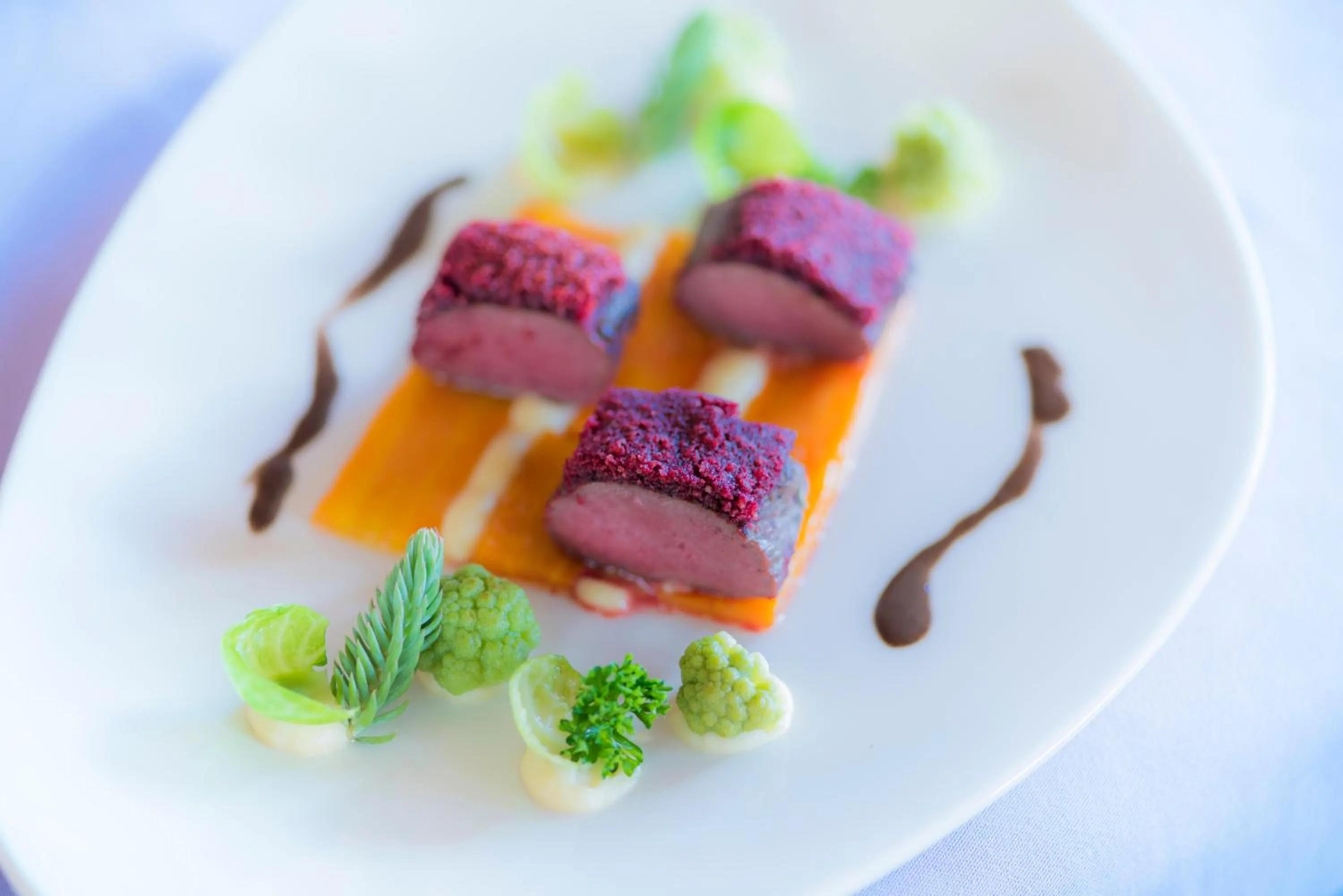 Food close-up in Caschu Alp Boutique Design Hotel Stoos - adults only