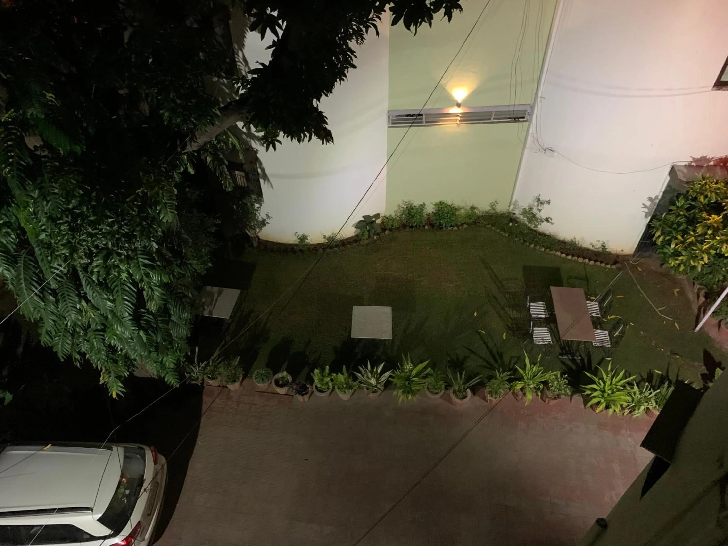 Garden view in Hotel Mount Way