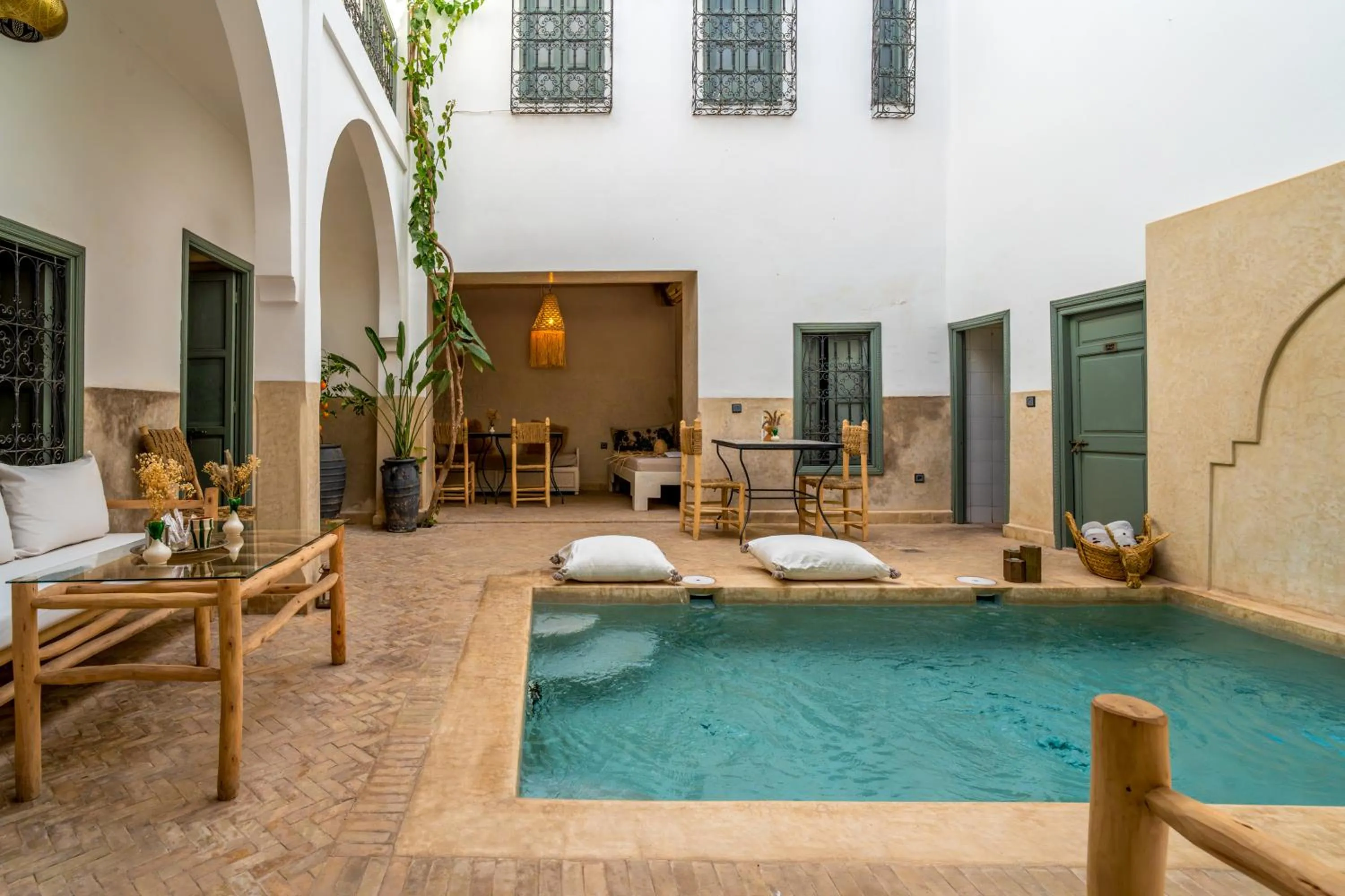 Patio in Riad Nafora