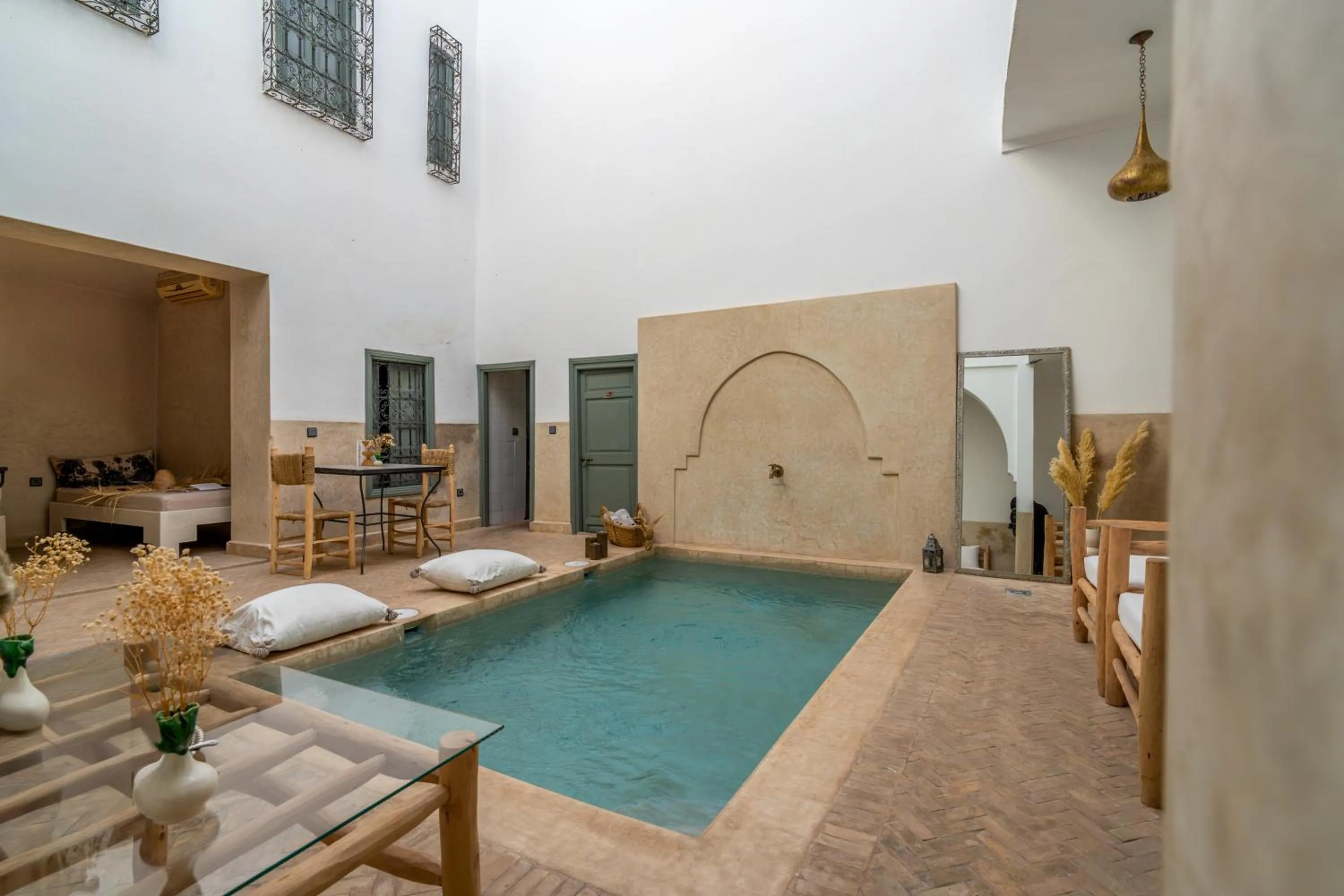 Pool view in Riad Nafora