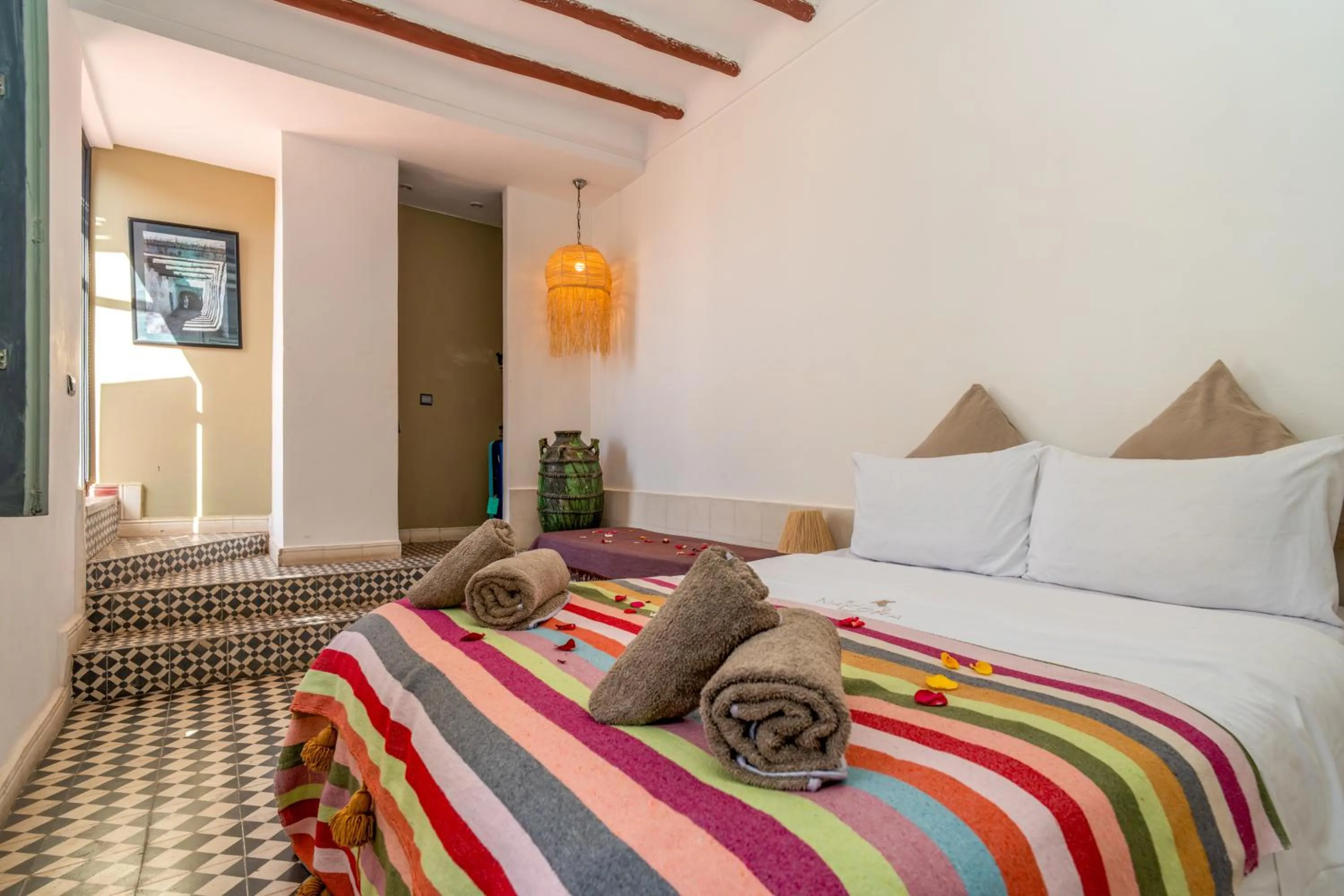 Photo of the whole room, Bed in Riad Nafora