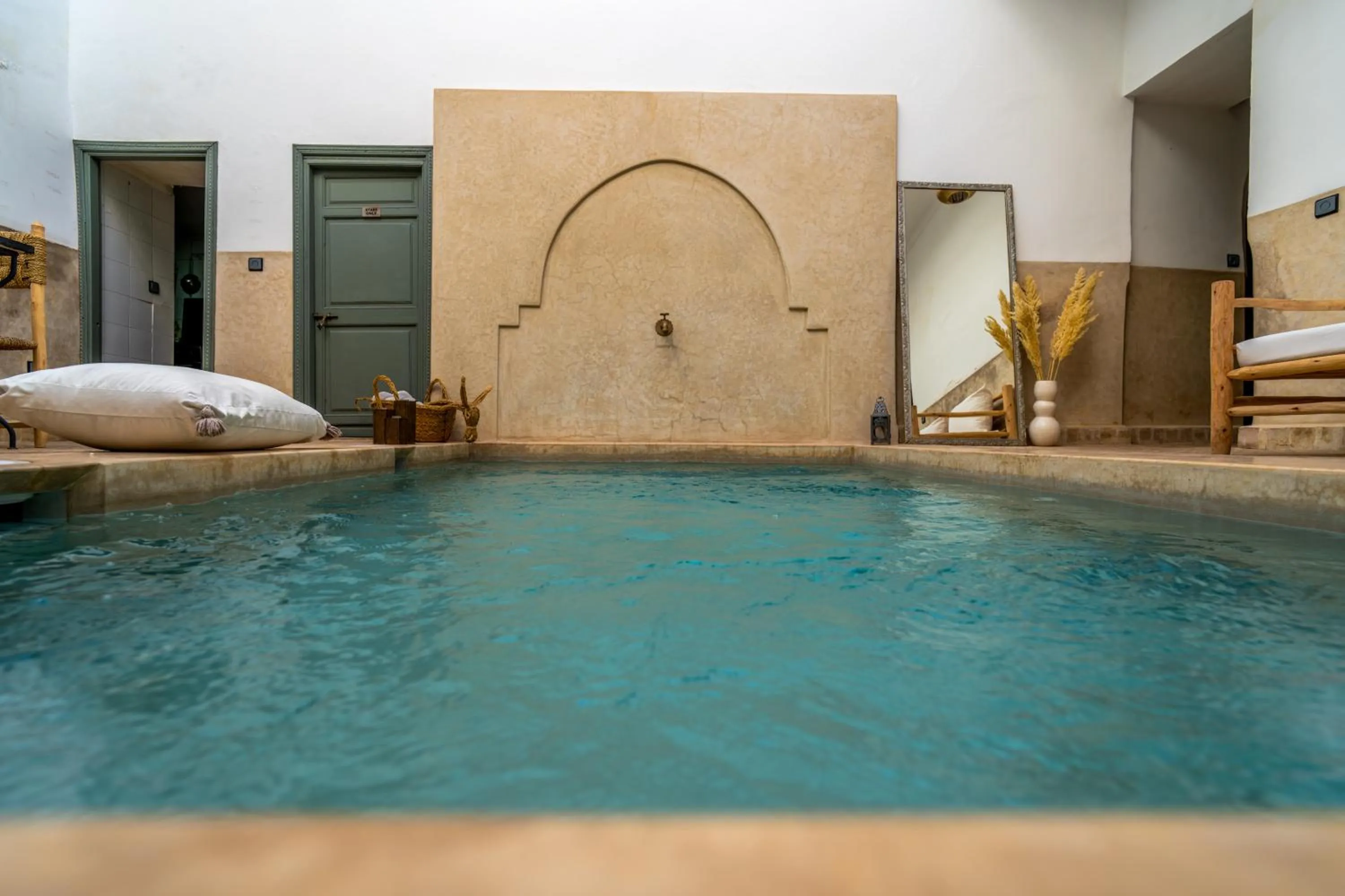 Pool view in Riad Nafora