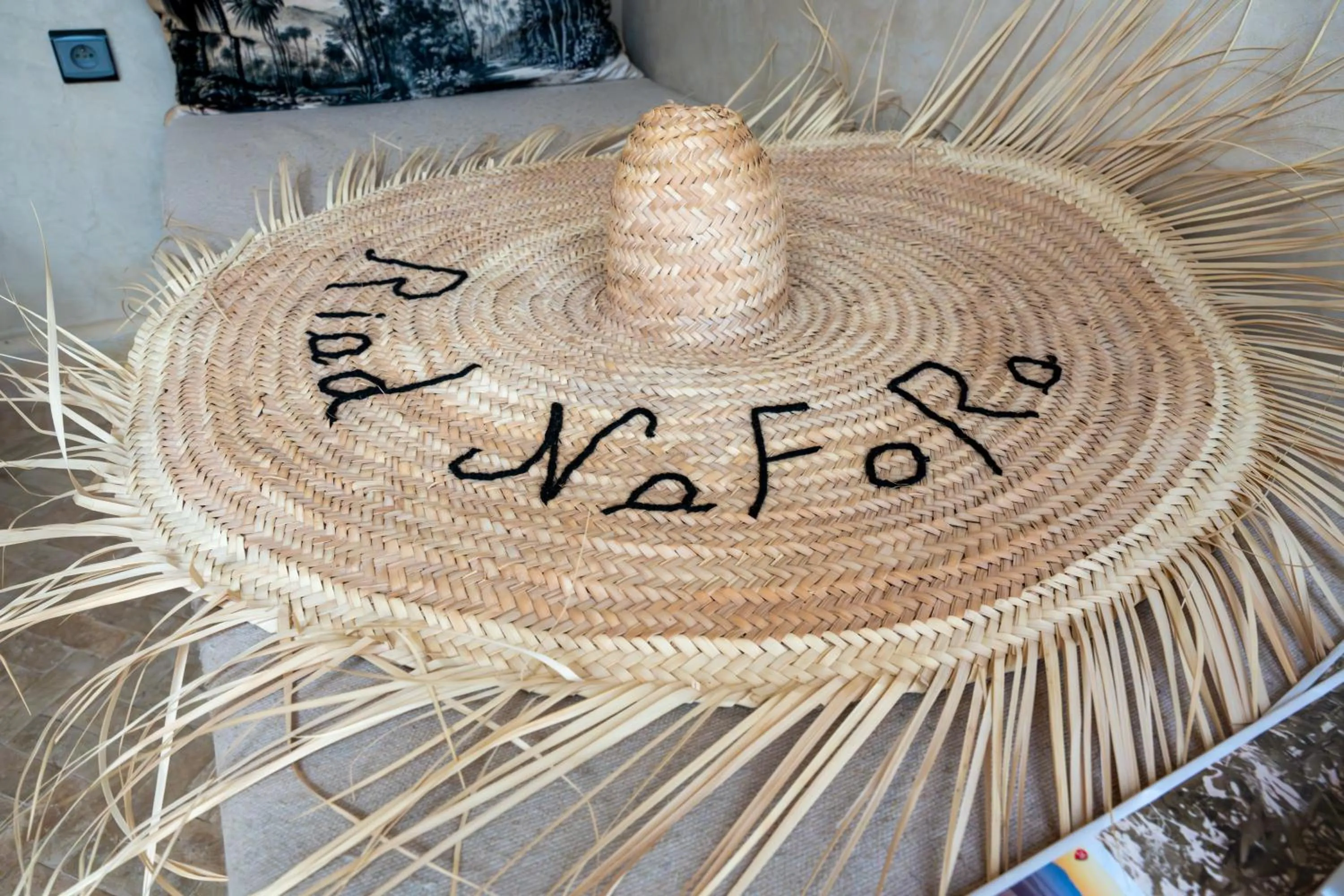 Decorative detail in Riad Nafora