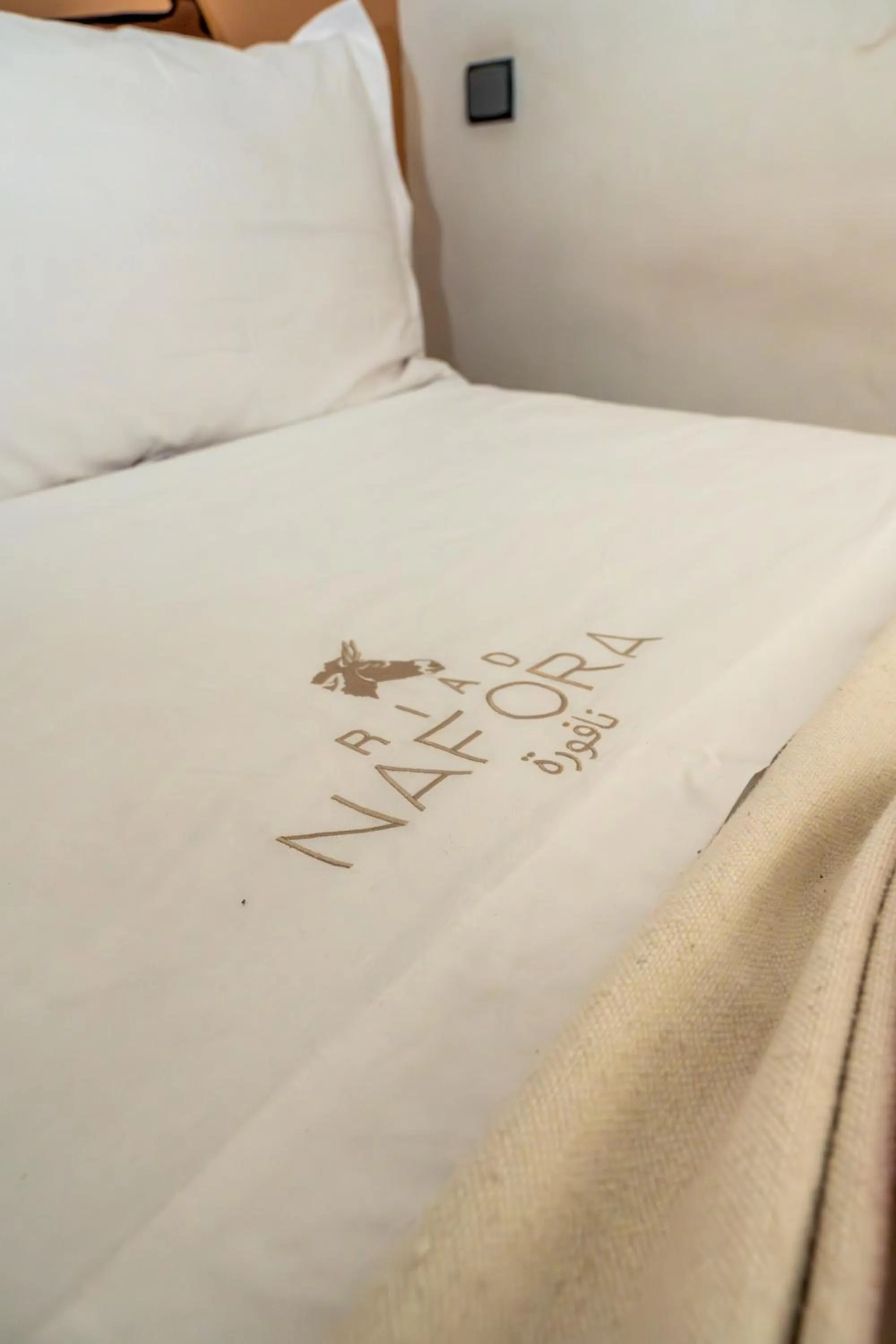 Decorative detail, Bed in Riad Nafora