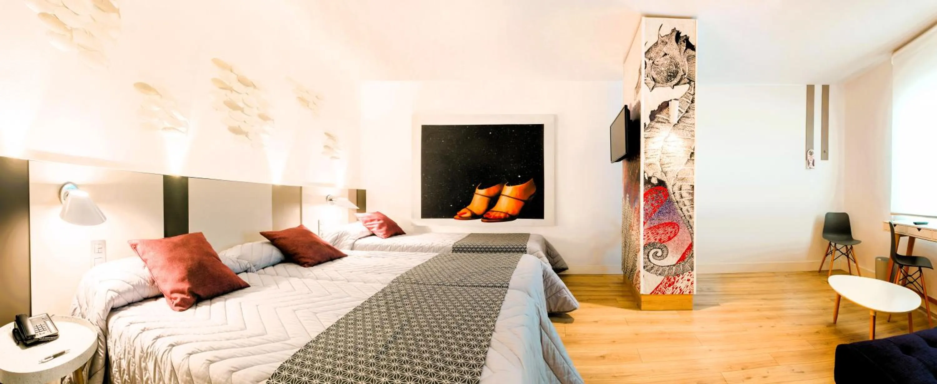 Bedroom, Bed in Hotel Olympus