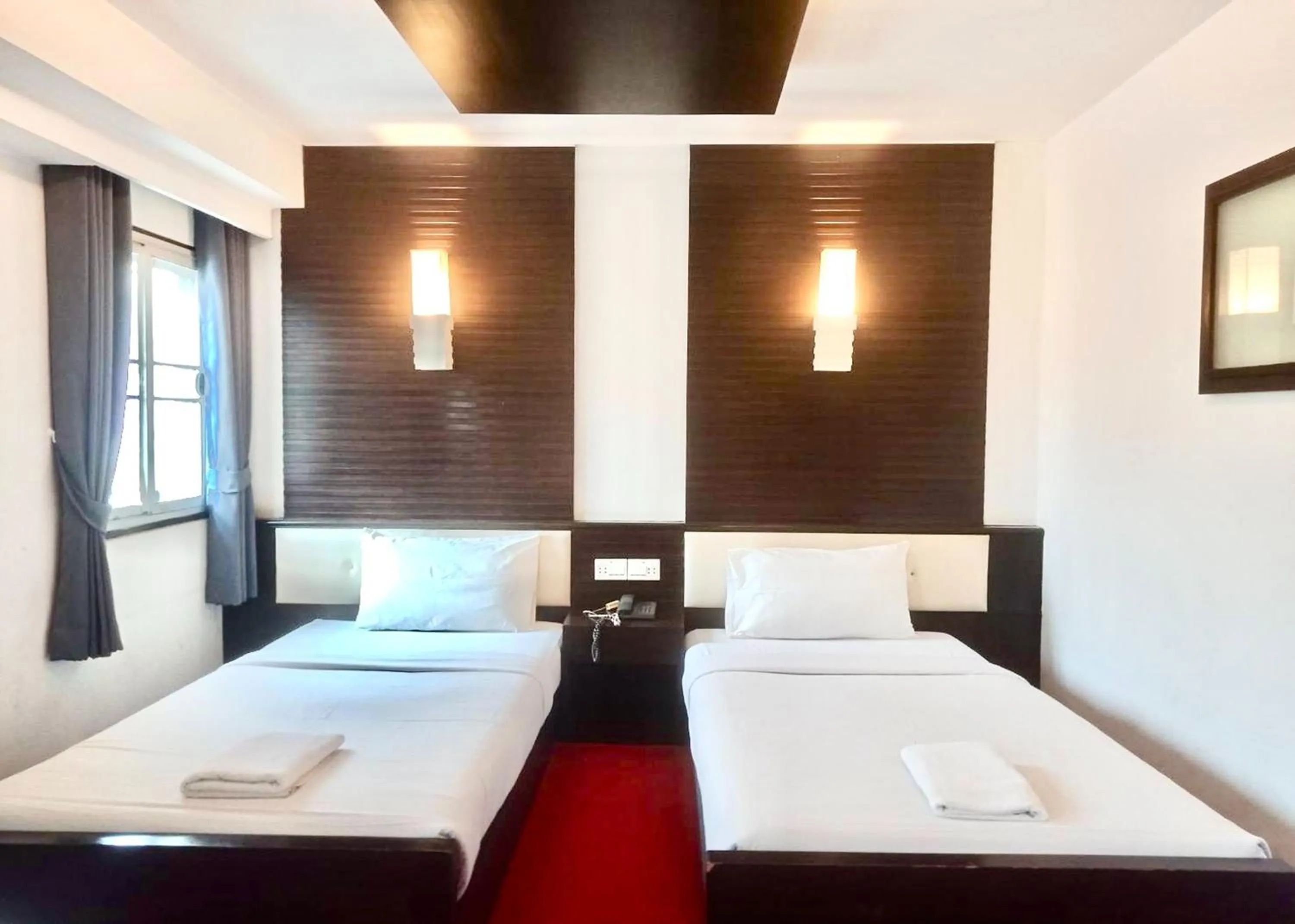 Bed in Phu Luang Hotel