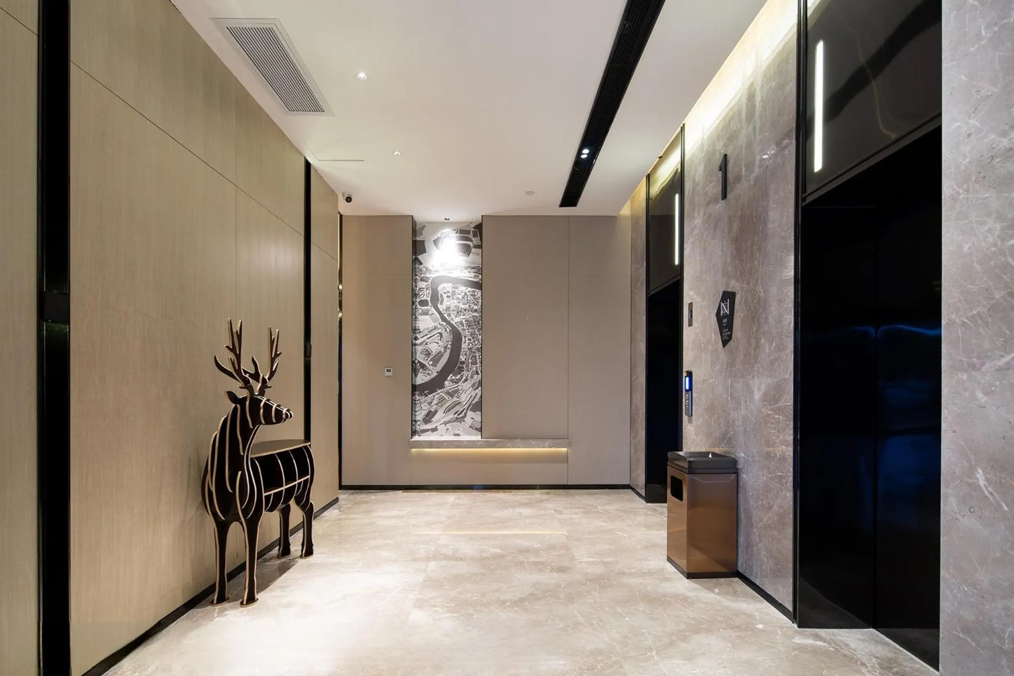 Property building in Echarm Hotel Changsha Huangxing Avenue Airport Store