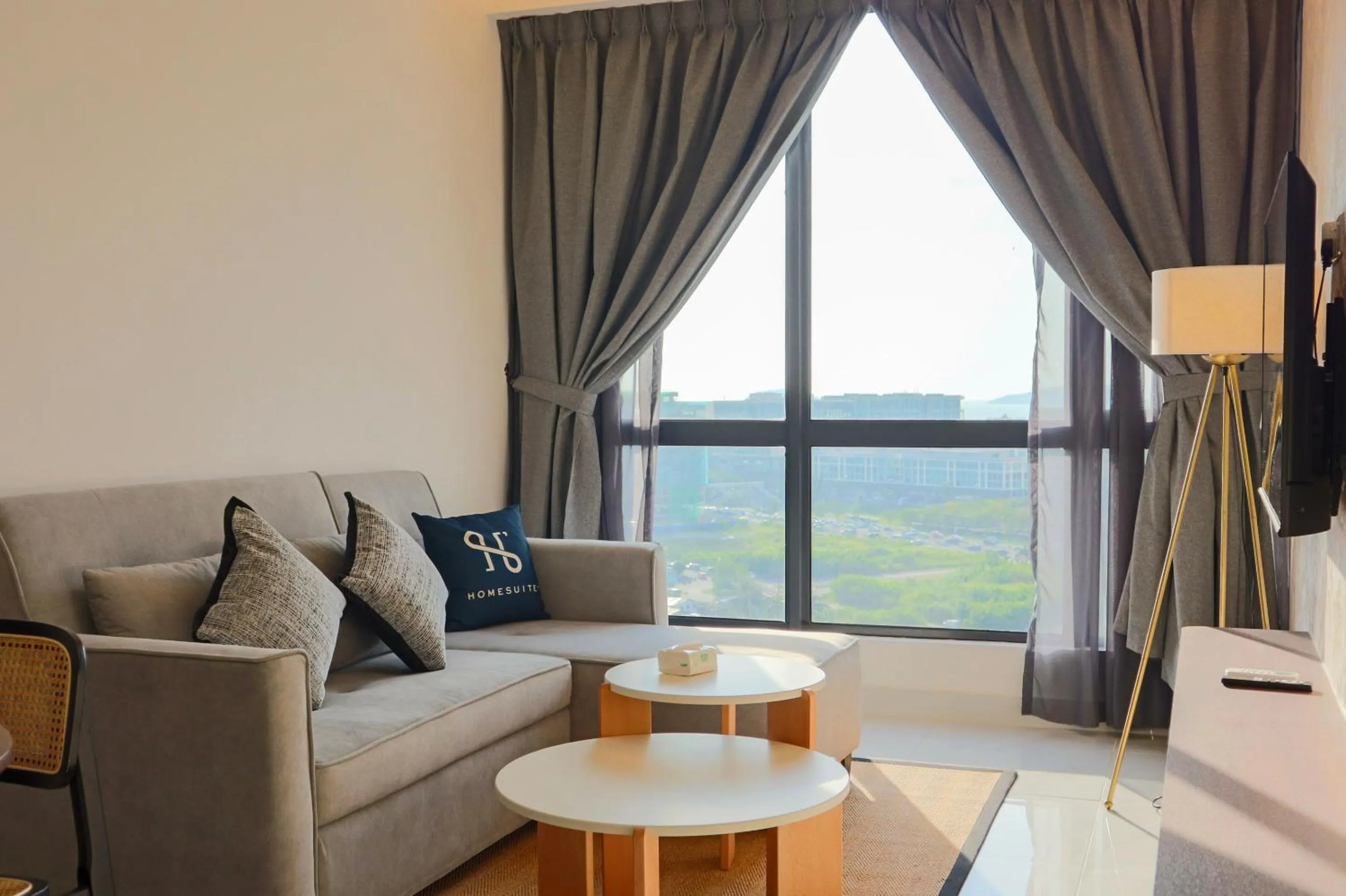 Living room in The SIGAR Hotel at Sutera Bay