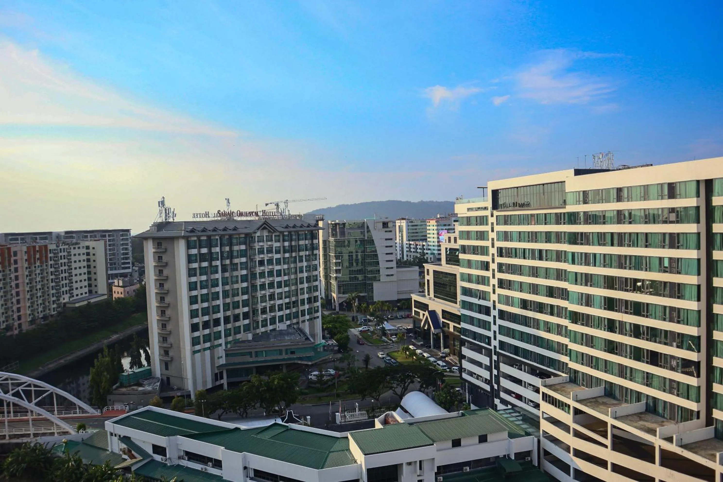 Street view in The SIGAR Hotel at Sutera Bay