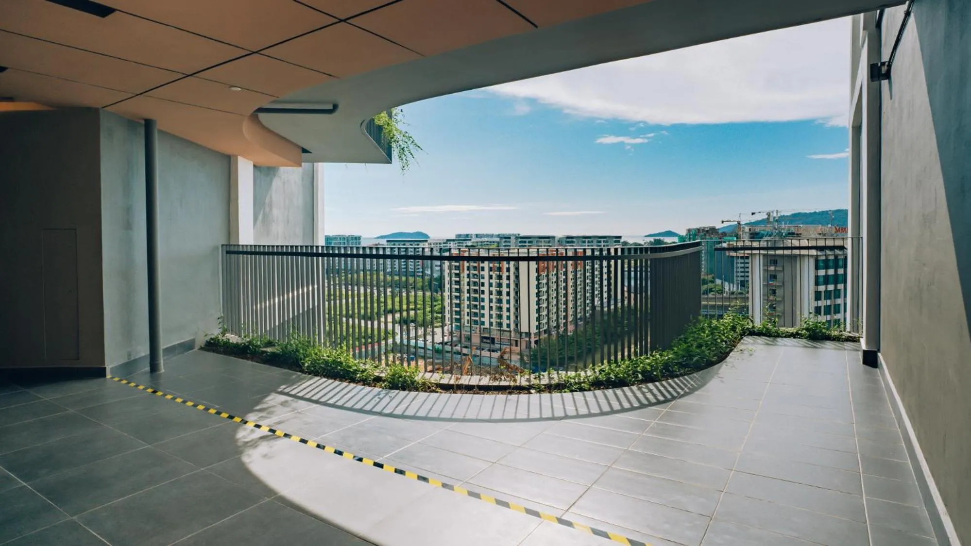 City view in The SIGAR Hotel at Sutera Bay