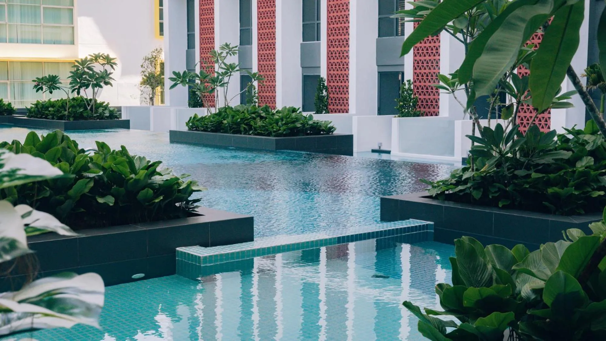 Swimming pool in The SIGAR Hotel at Sutera Bay