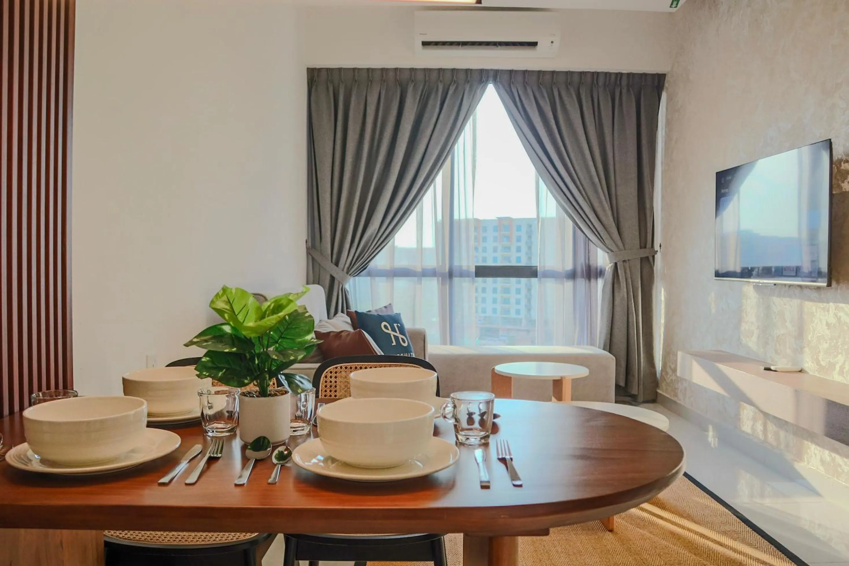 Dining area in The SIGAR Hotel at Sutera Bay