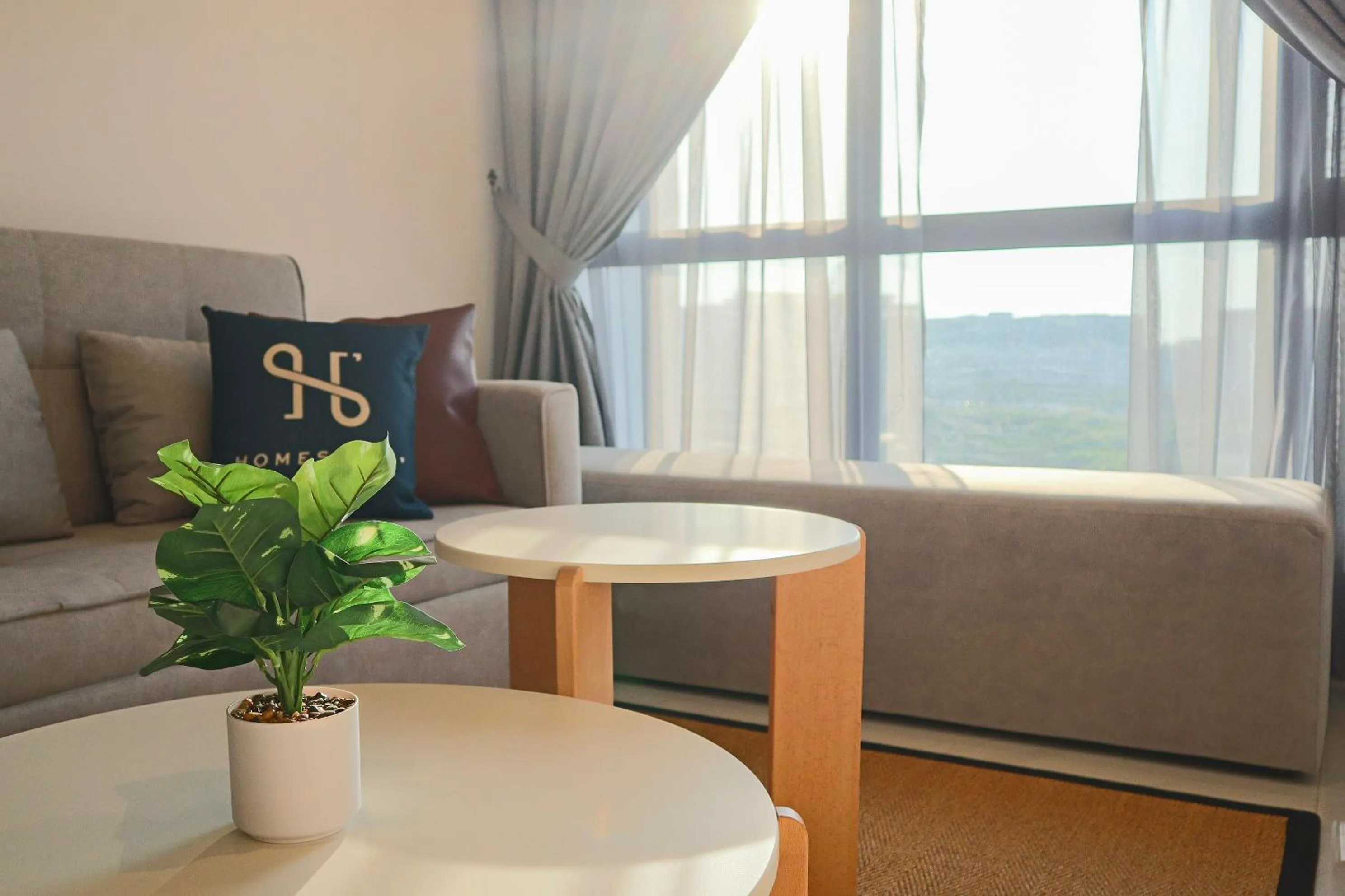 Living room in The SIGAR Hotel at Sutera Bay