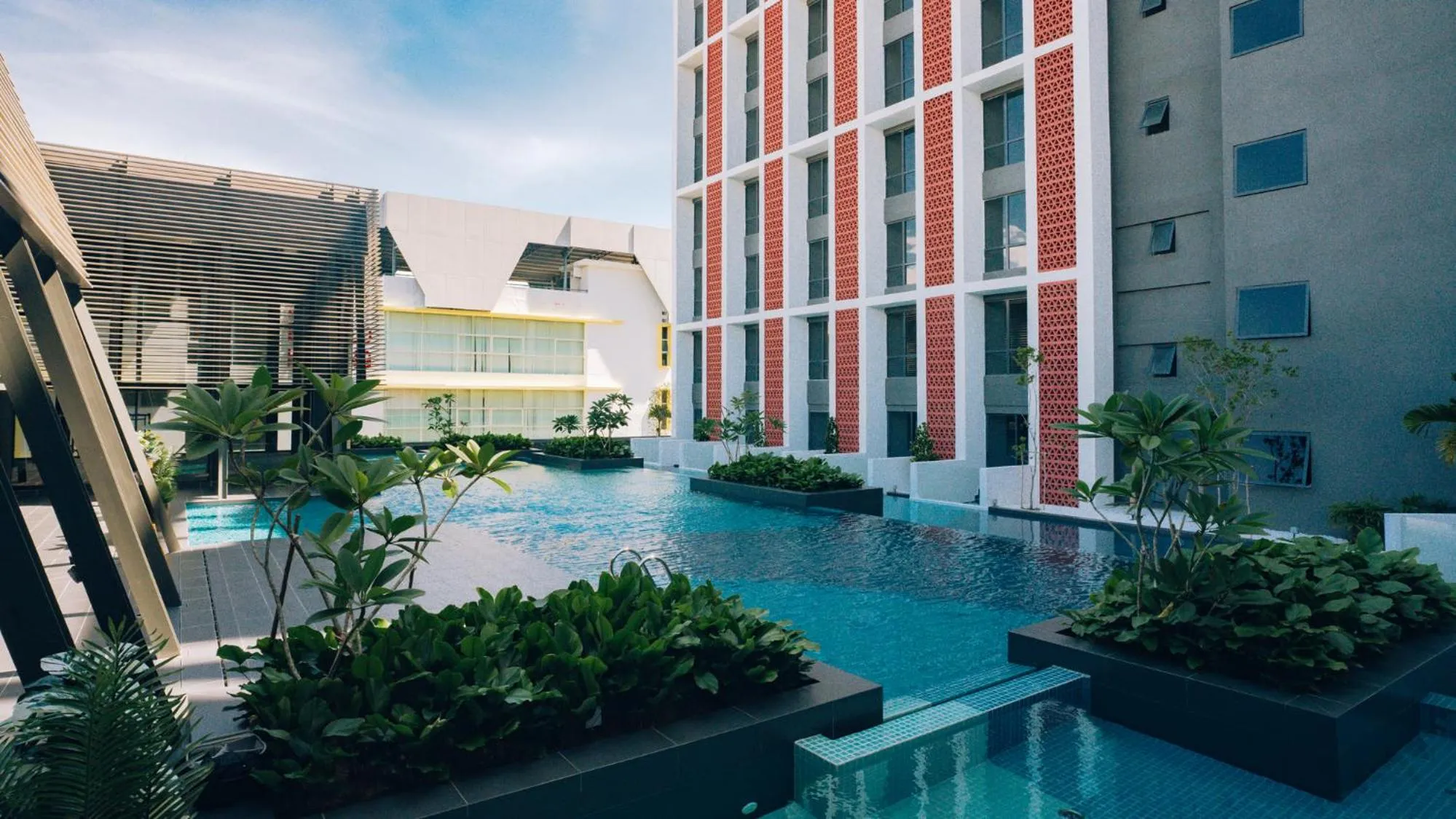 Swimming pool in The SIGAR Hotel at Sutera Bay