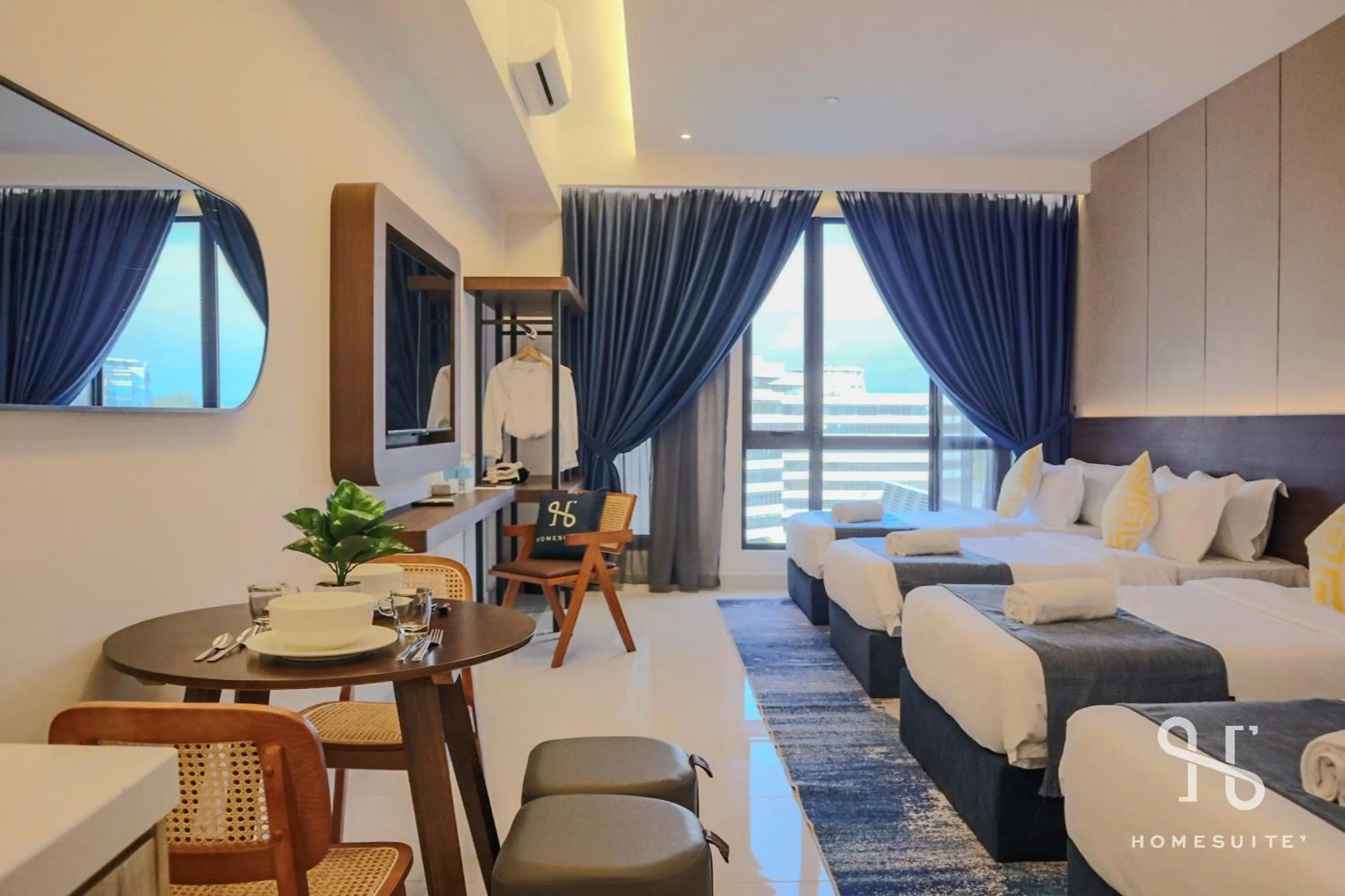 Bed in The SIGAR Hotel at Sutera Bay