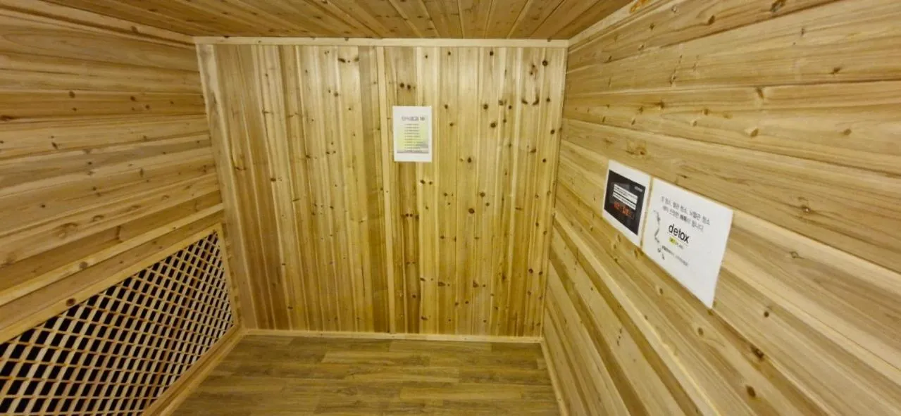 Sauna in Elegance hotel hwangridan