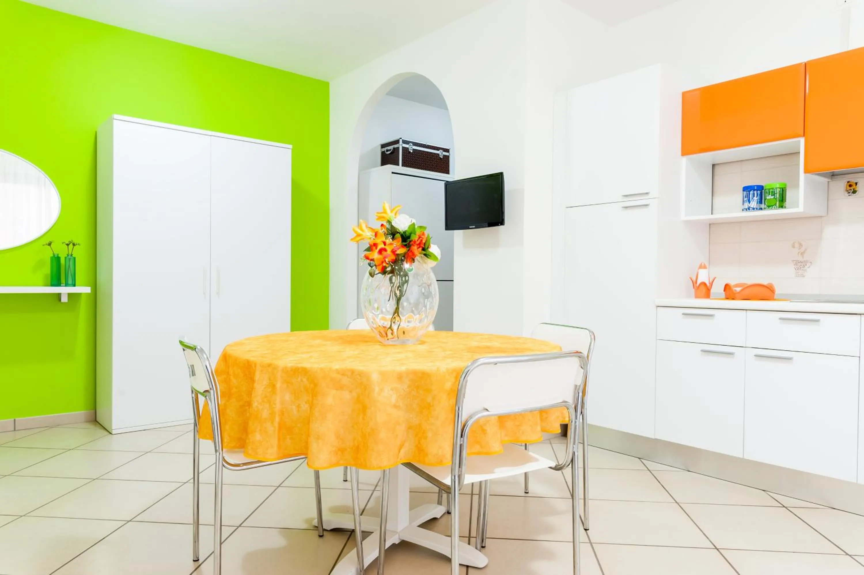 Communal lounge/ TV room in Settessenze Residence & Rooms