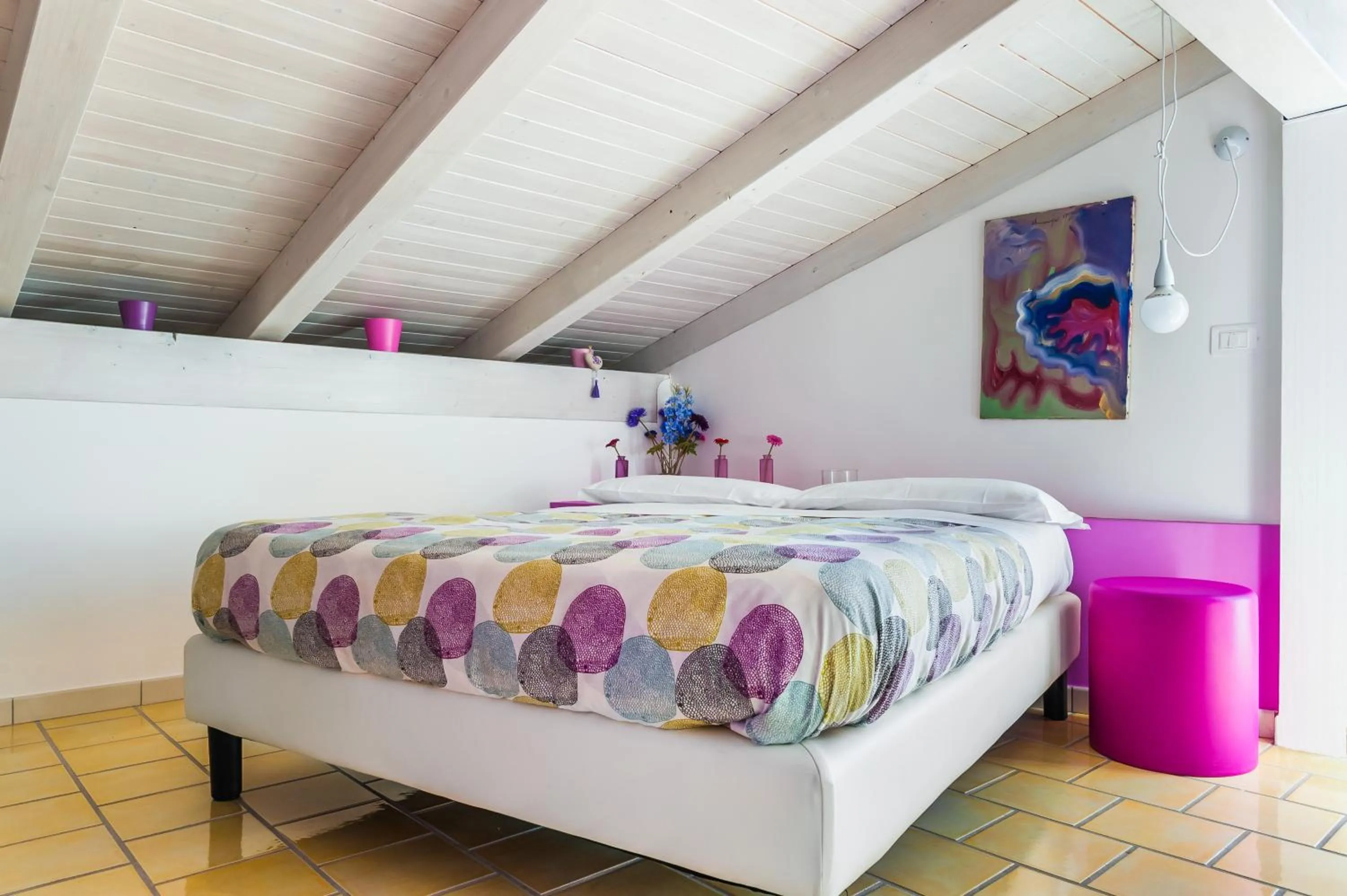 Bed in Settessenze Residence & Rooms