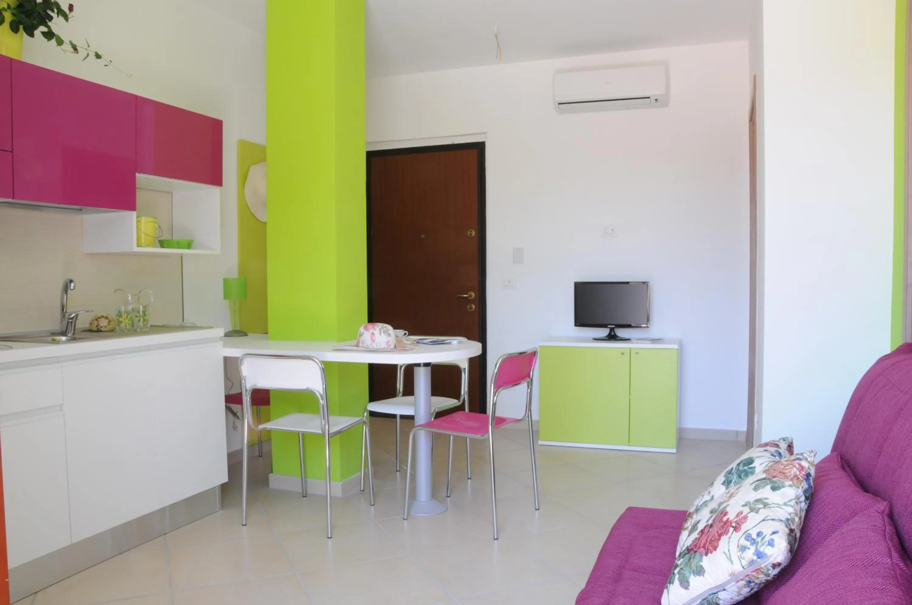 Kitchen or kitchenette in Settessenze Residence & Rooms