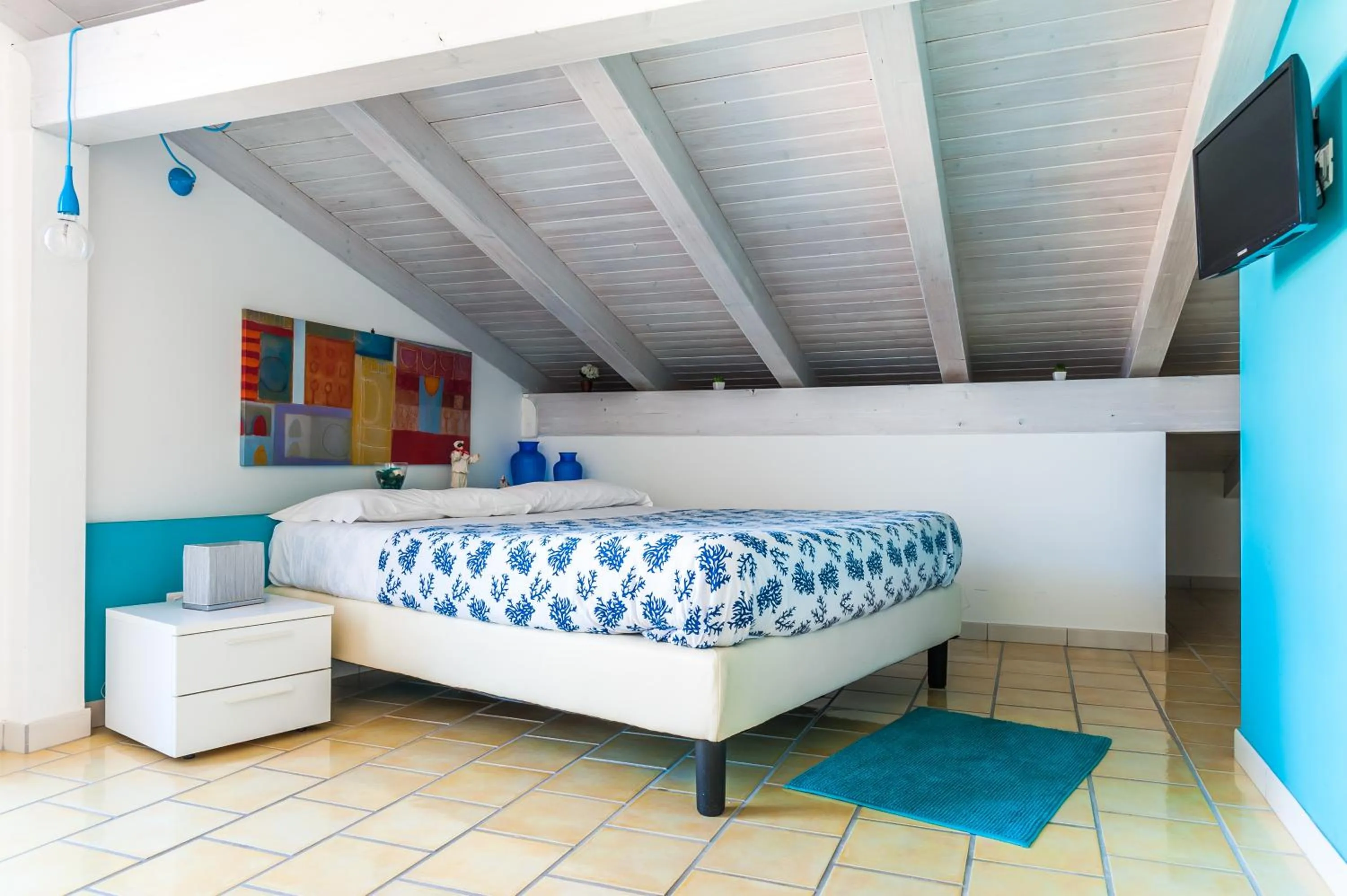 Bed in Settessenze Residence & Rooms