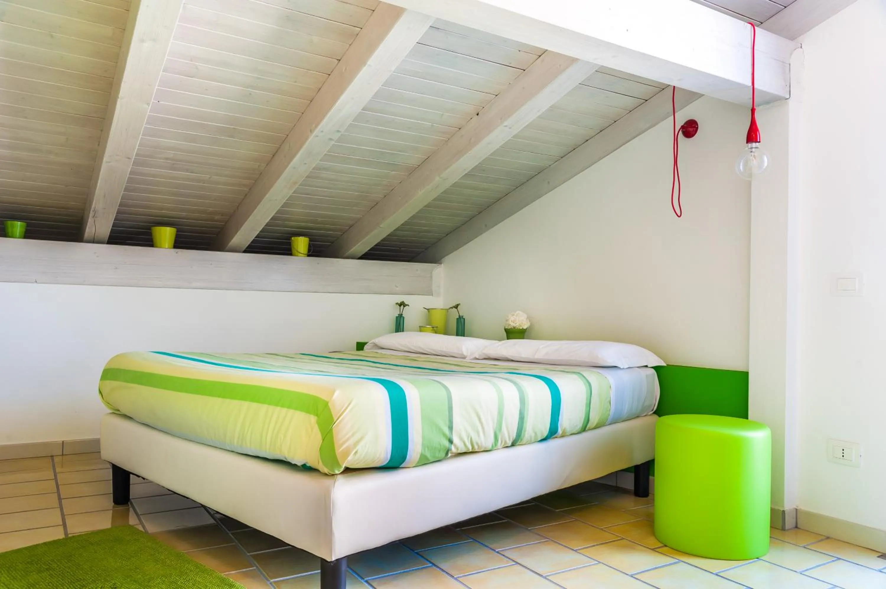 Bed in Settessenze Residence & Rooms