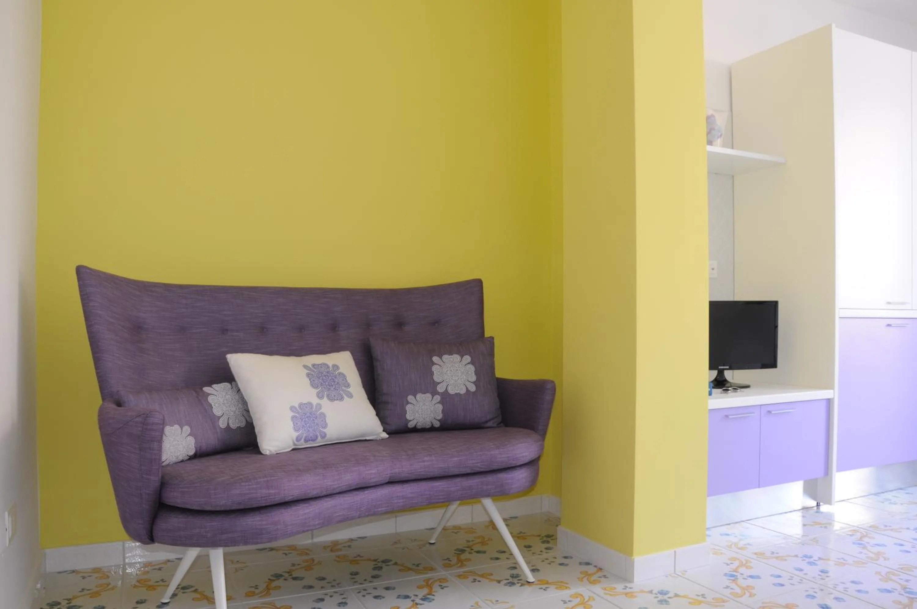 Living room in Settessenze Residence & Rooms