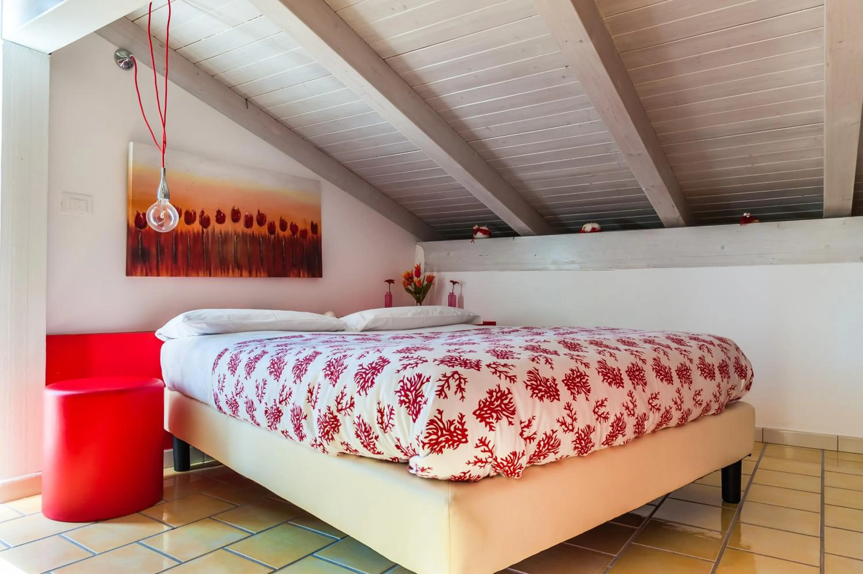 Bed in Settessenze Residence & Rooms