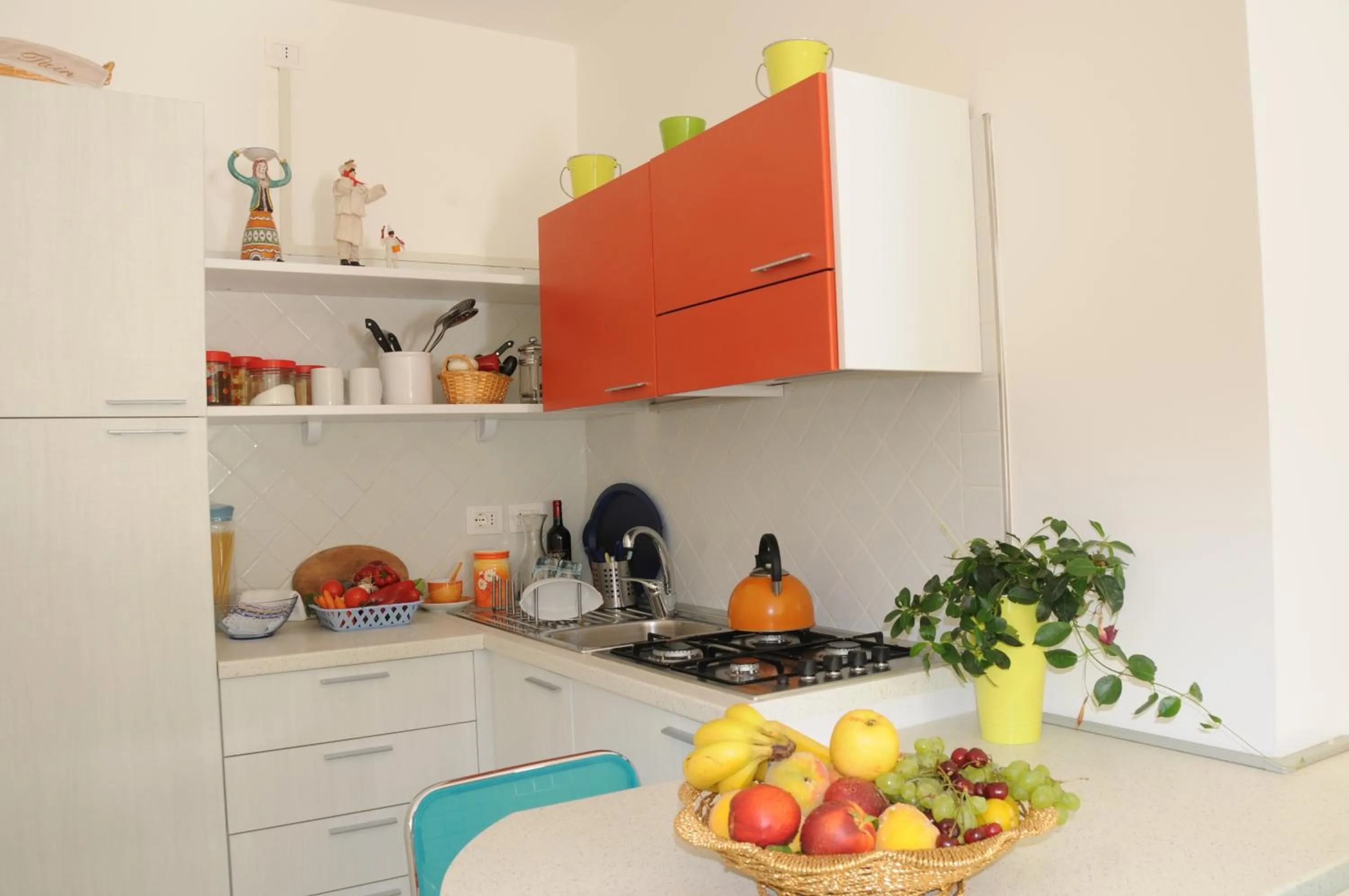Kitchen or kitchenette in Settessenze Residence & Rooms