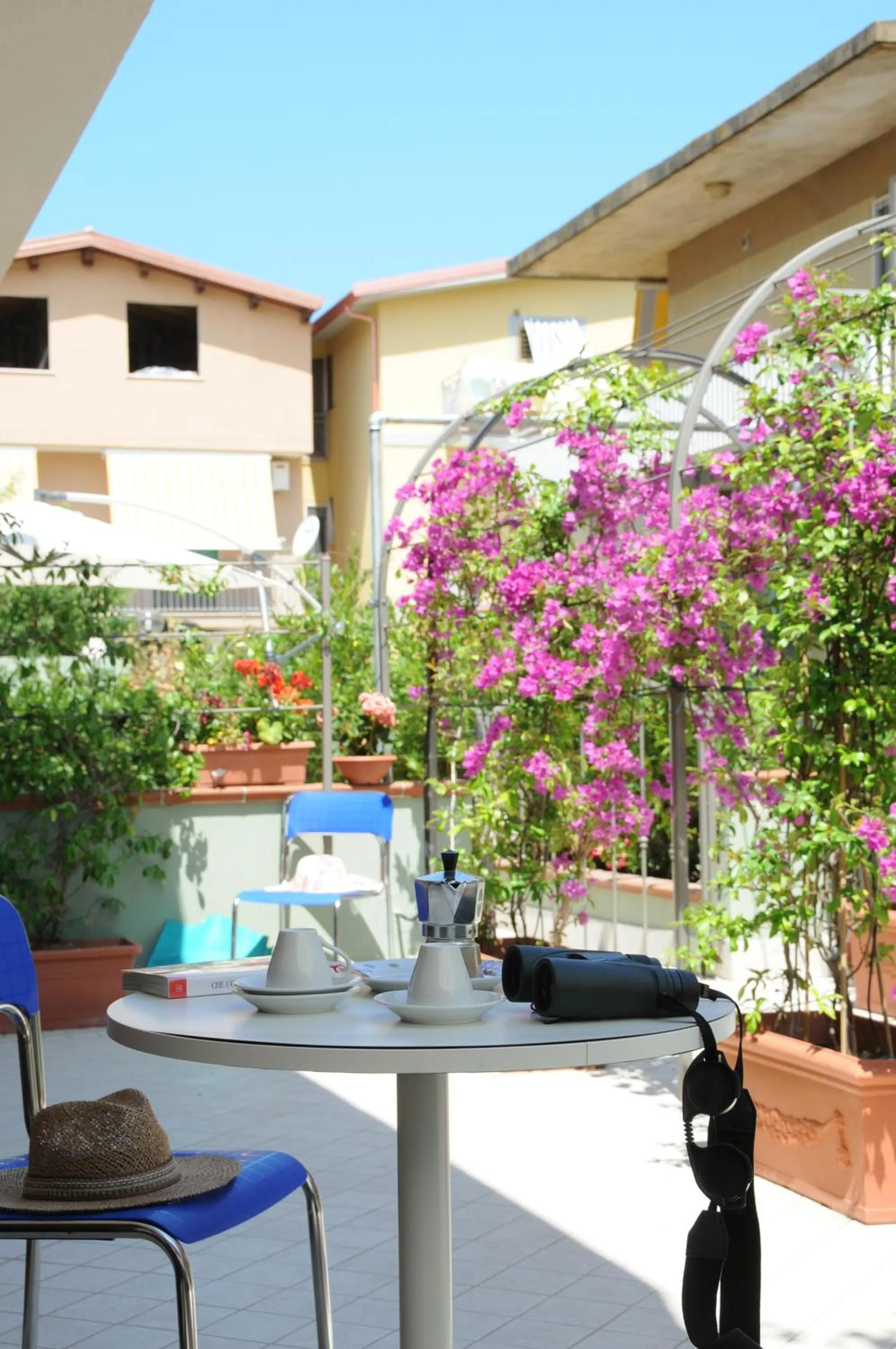 Patio in Settessenze Residence & Rooms