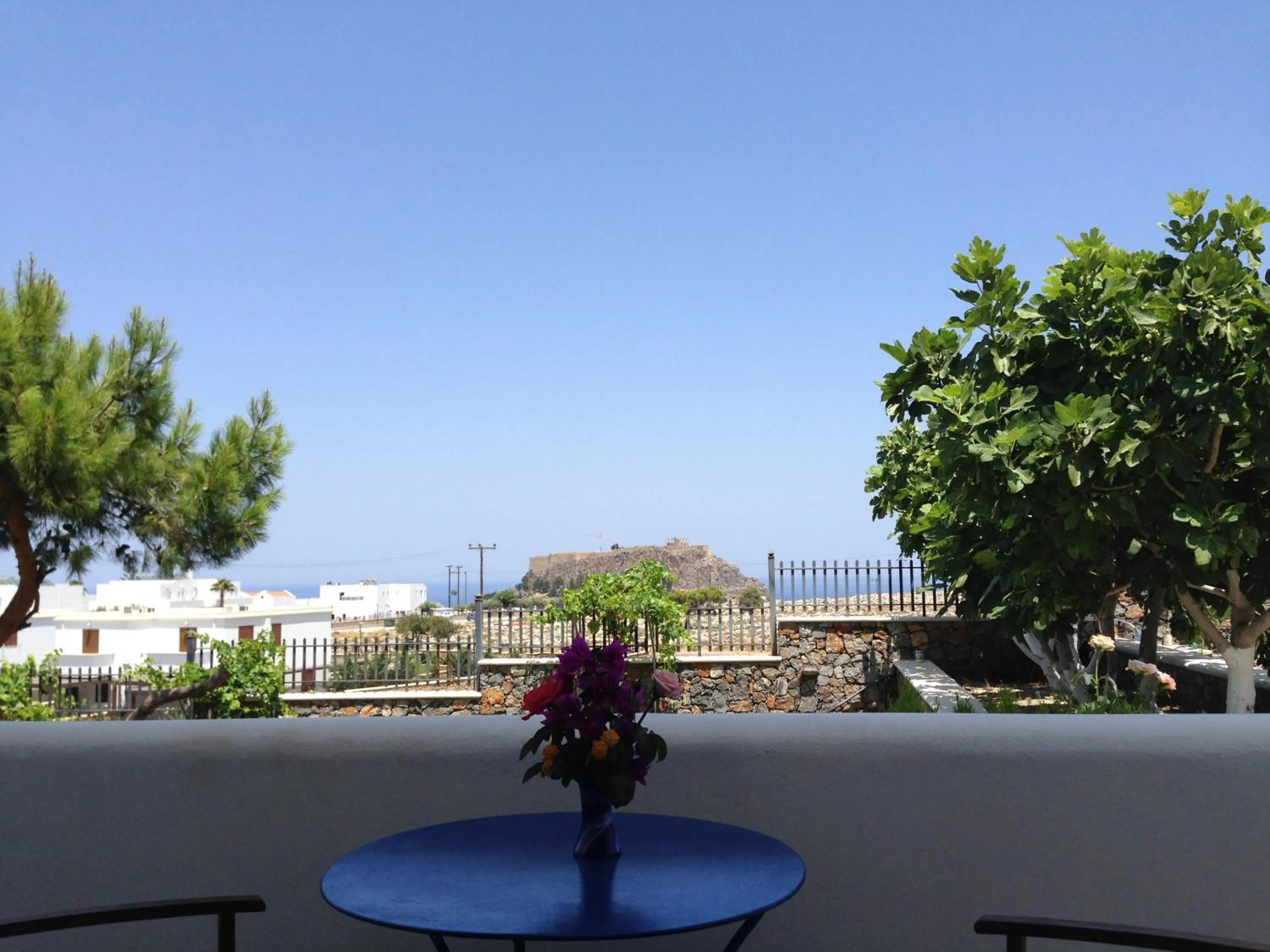 Balcony/Terrace in 'Lindian Myth' Sea View Studios