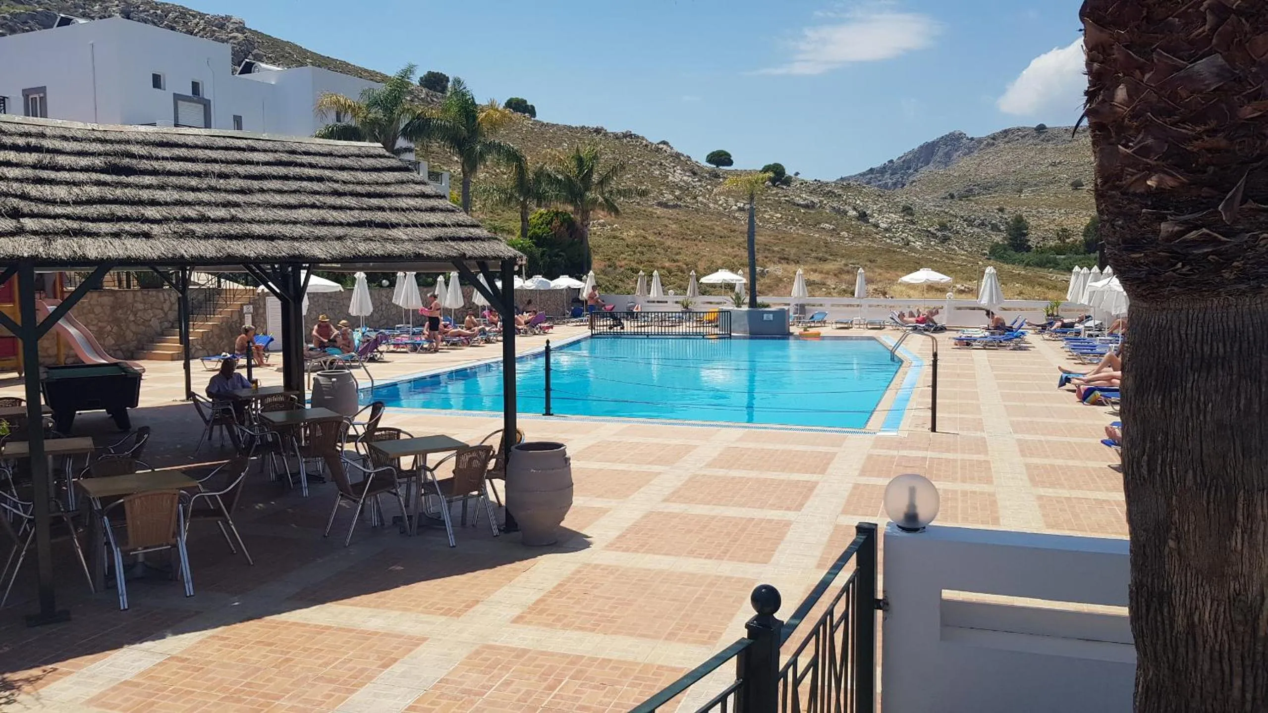 Lounge or bar in 'Lindian Myth' Sea View Studios