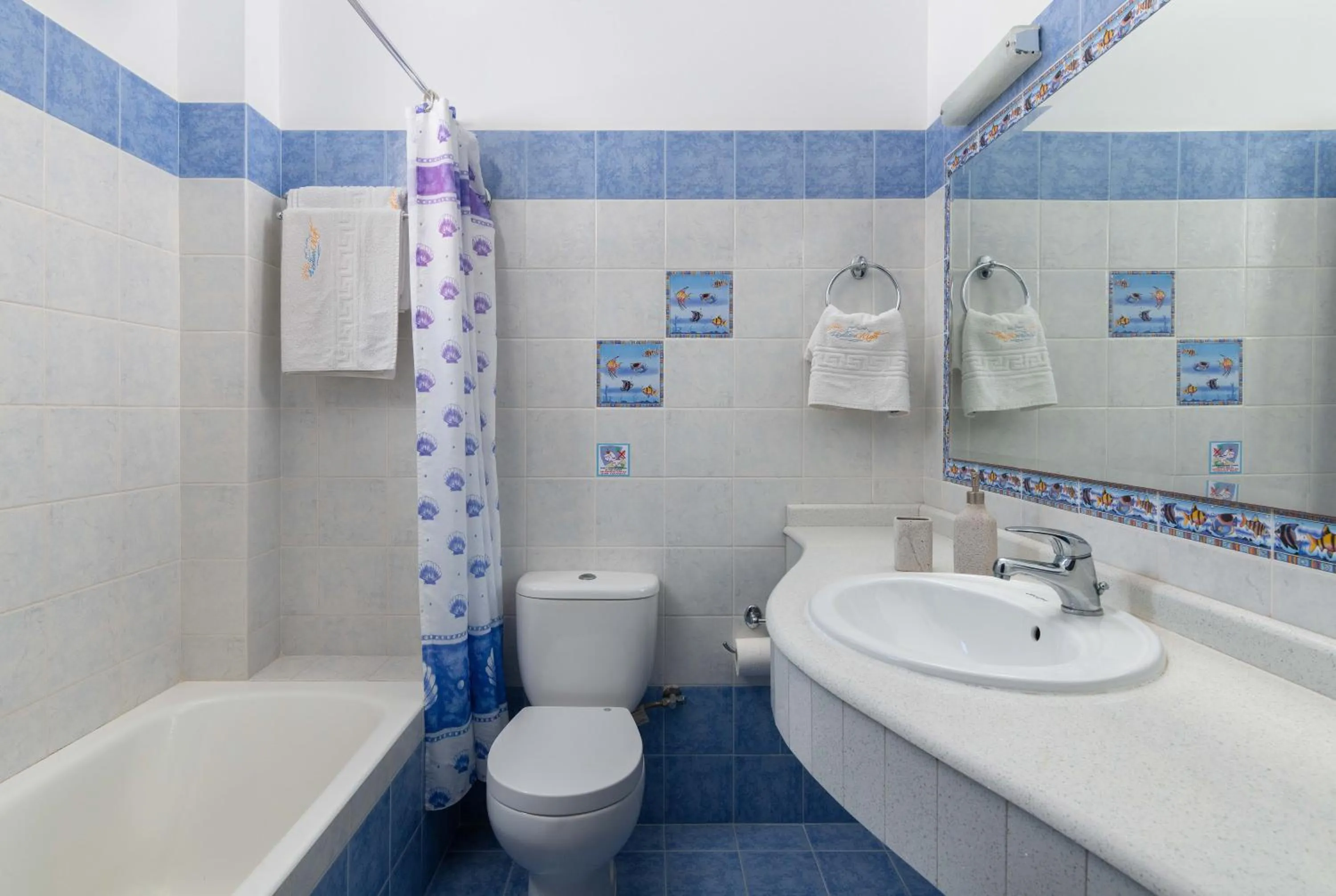 Toilet in 'Lindian Myth' Sea View Studios