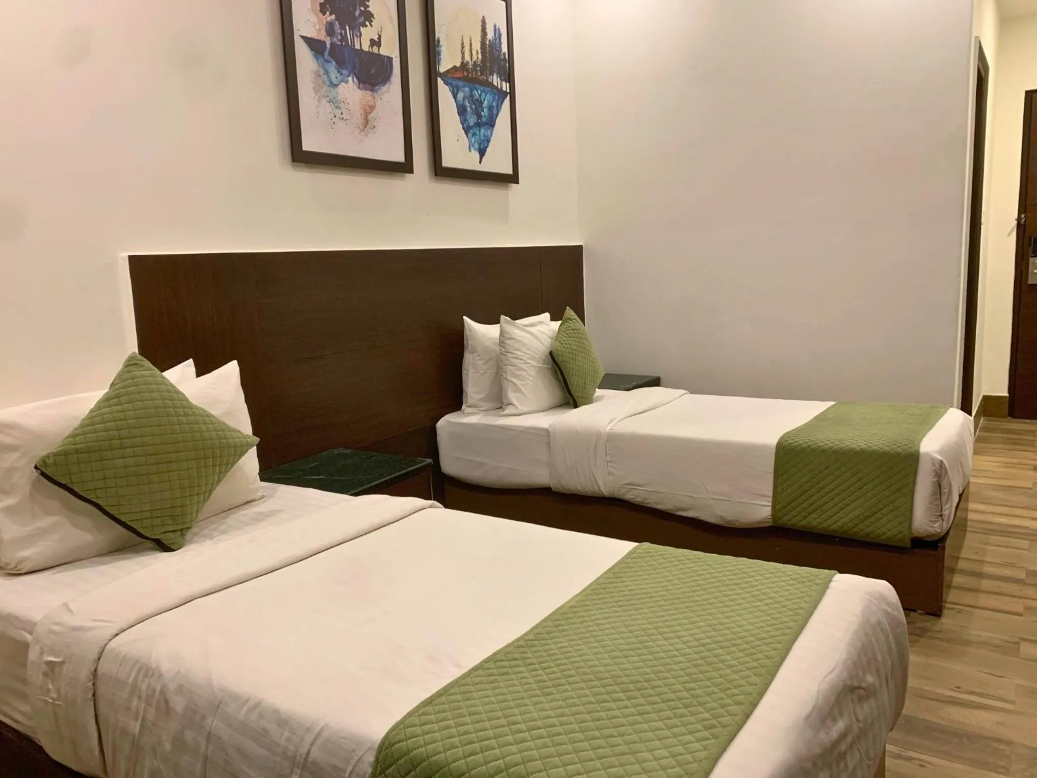 Bed in One Earth City Heart Rishikesh