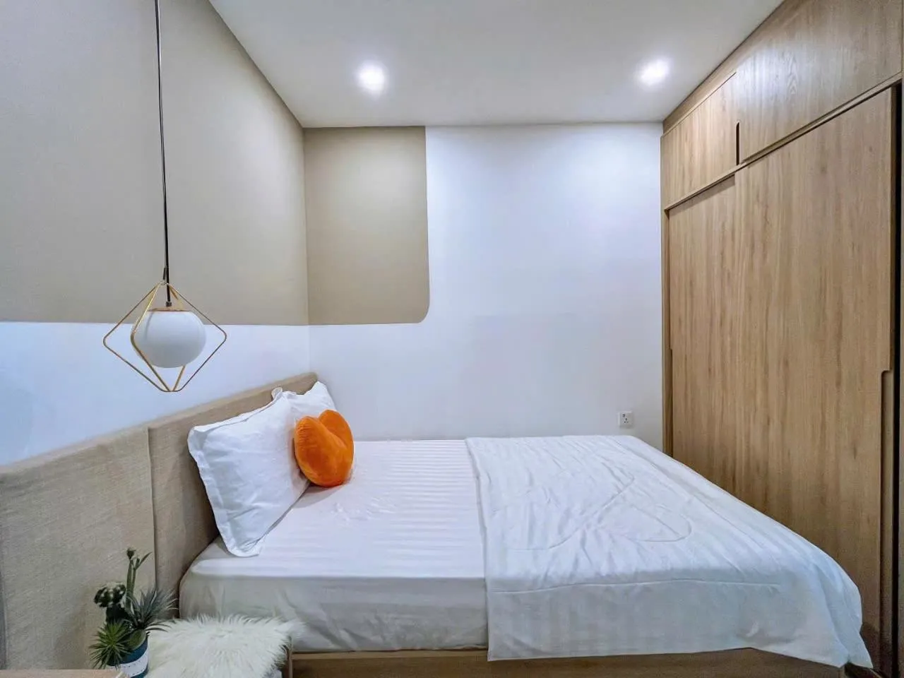 Bed in The Sóng Vũng Tàu - Thương's Homestay