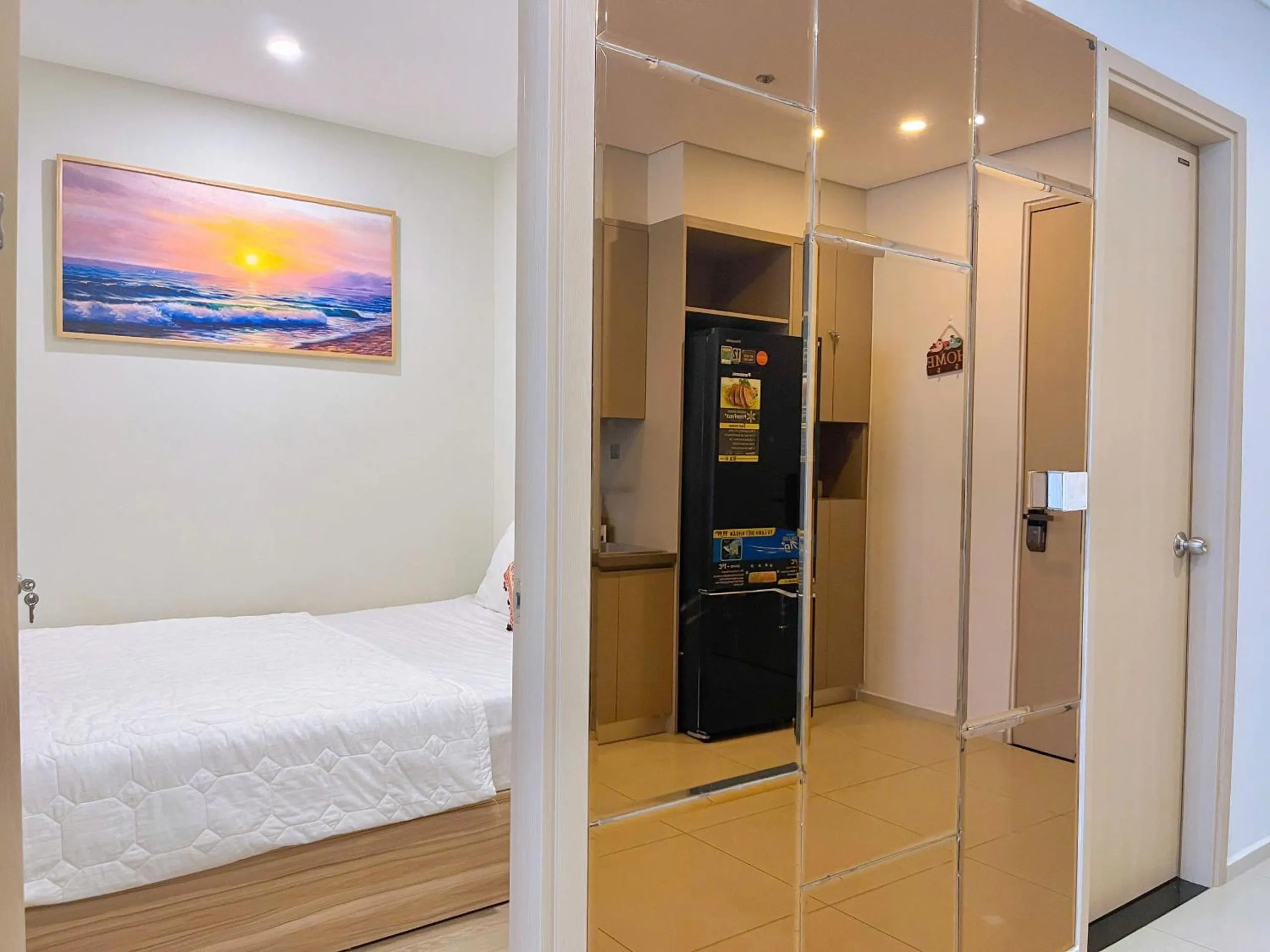 Bed in The Sóng Vũng Tàu - Thương's Homestay