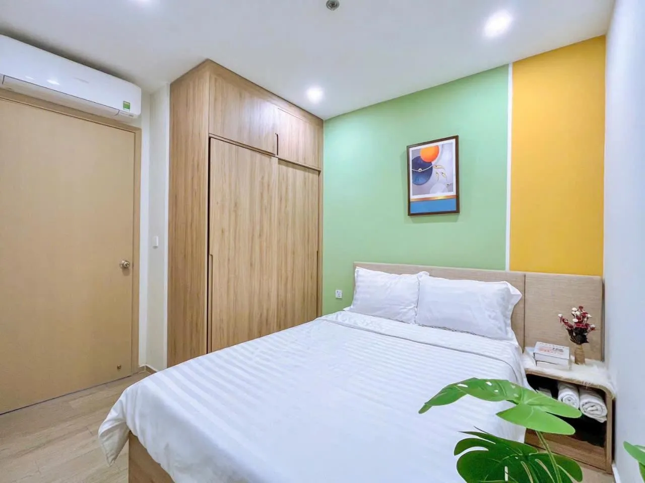 Bed in The Sóng Vũng Tàu - Thương's Homestay