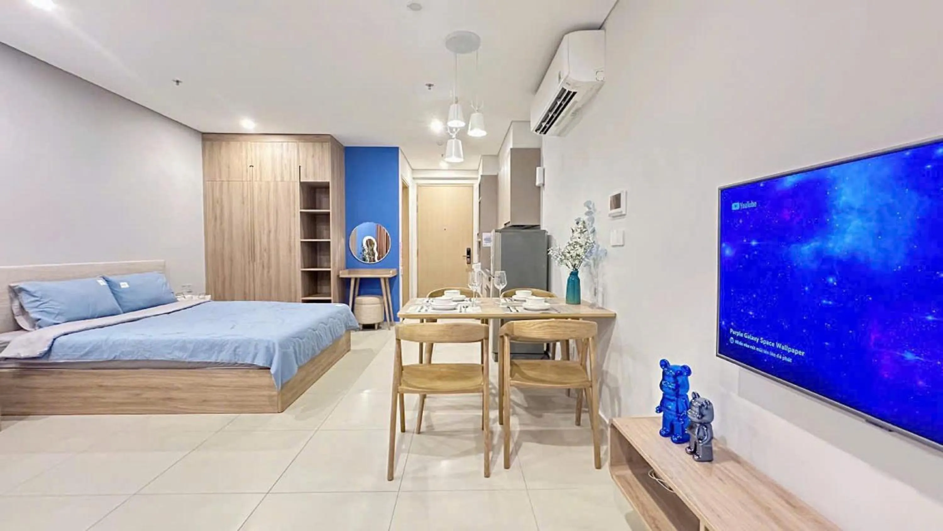 Bed in The Sóng Vũng Tàu - Thương's Homestay