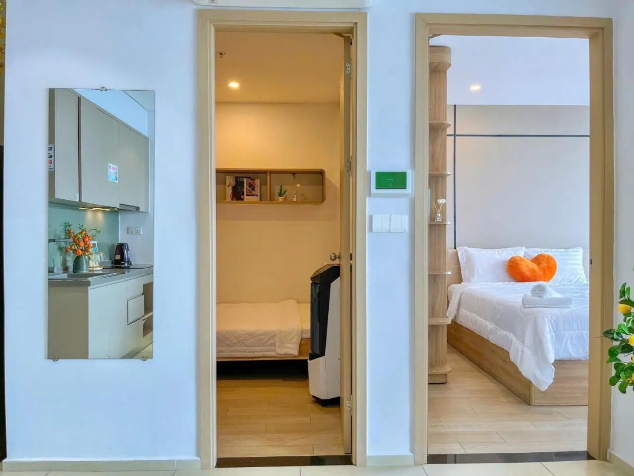 Bed in The Sóng Vũng Tàu - Thương's Homestay